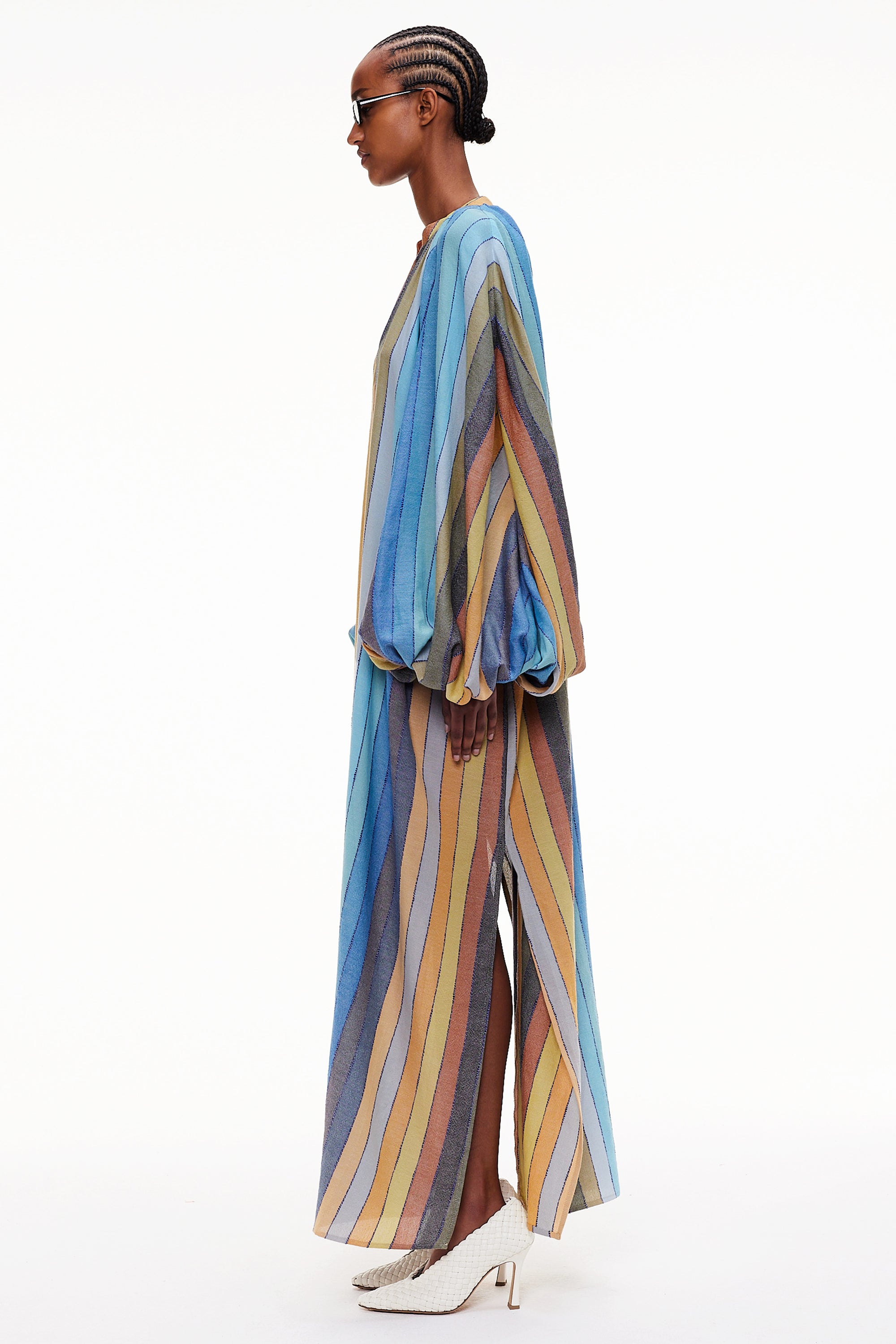 The Touareg Dress - Stripe 35