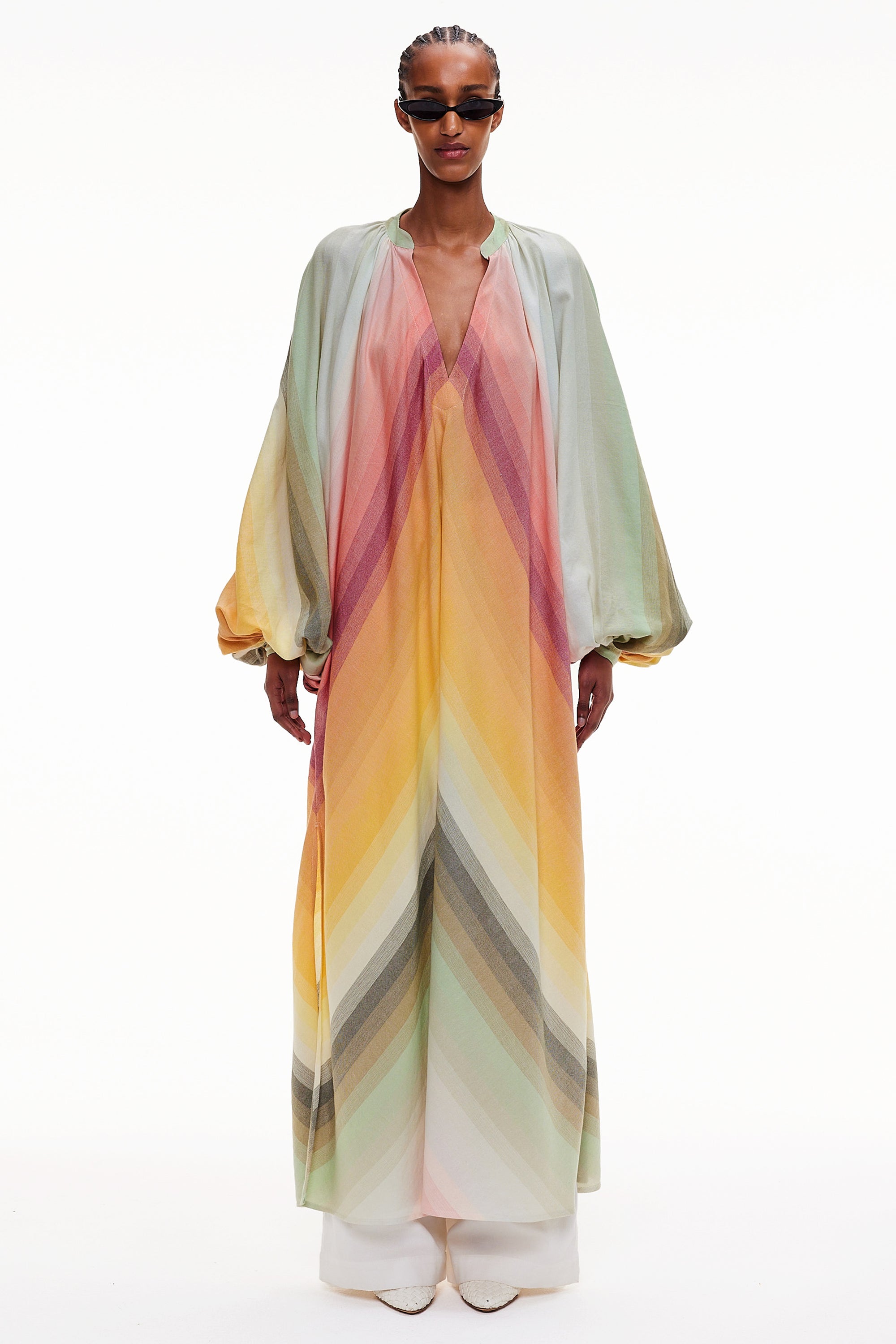 The Touareg Dress - Stripe 88