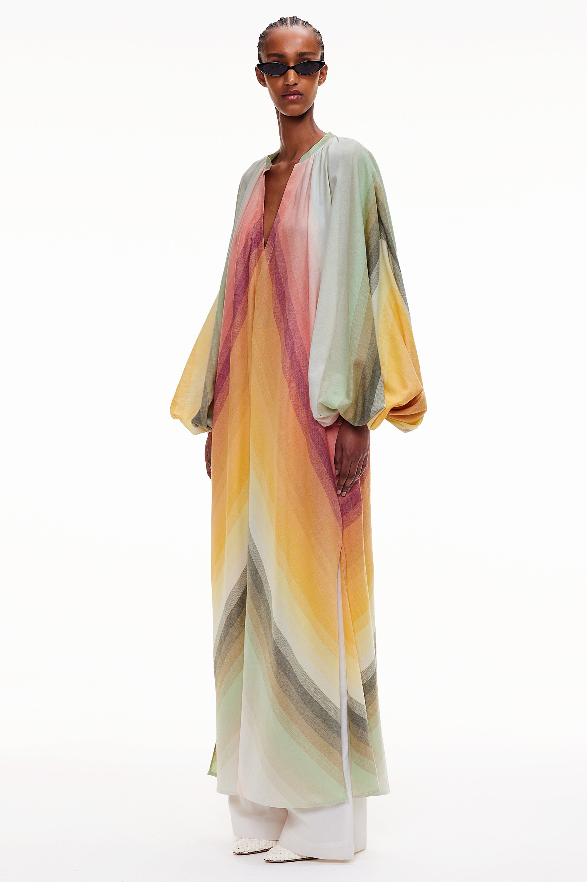 The Touareg Dress - Stripe 88