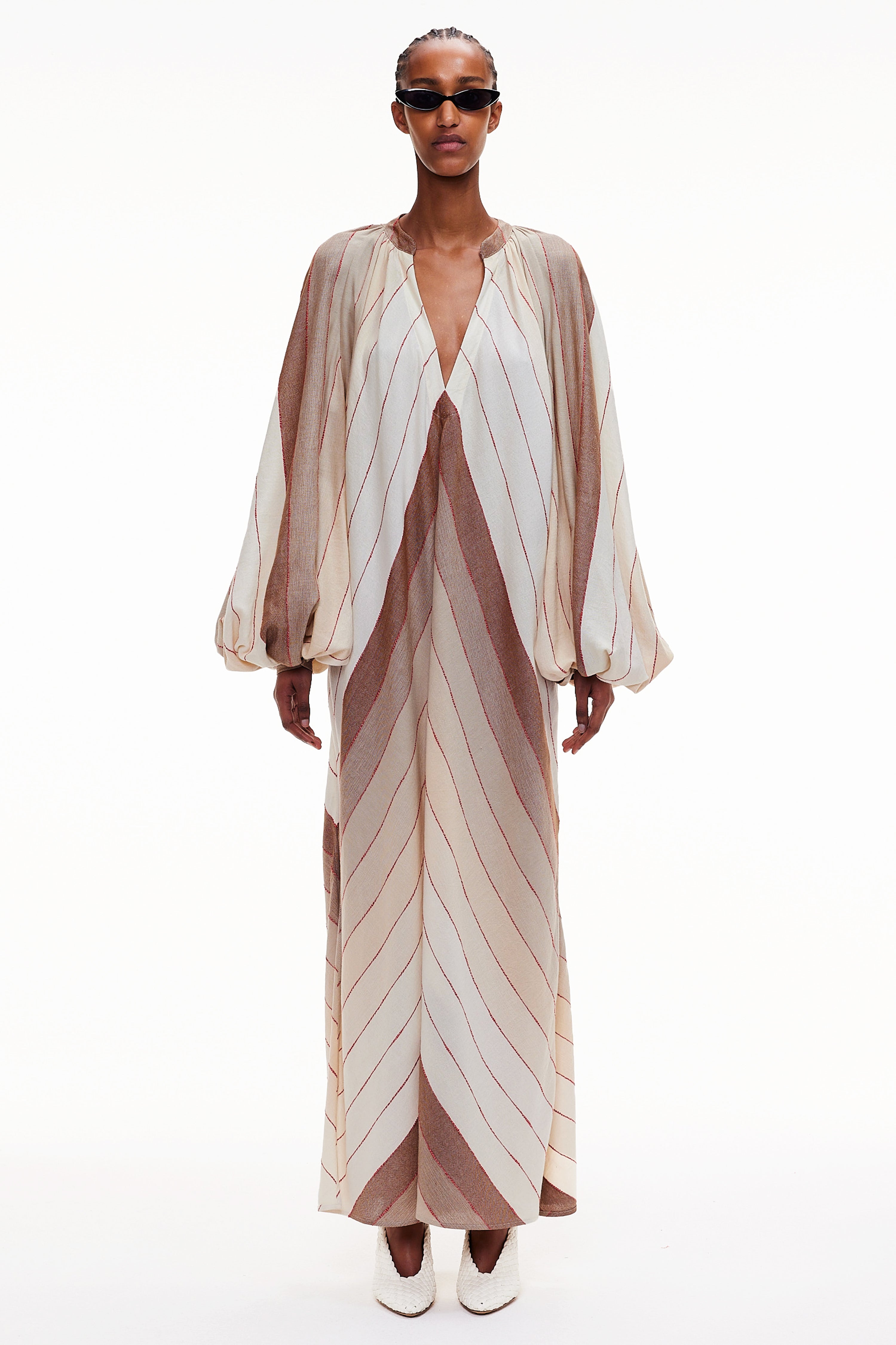 The Touareg Dress - Stripe 3