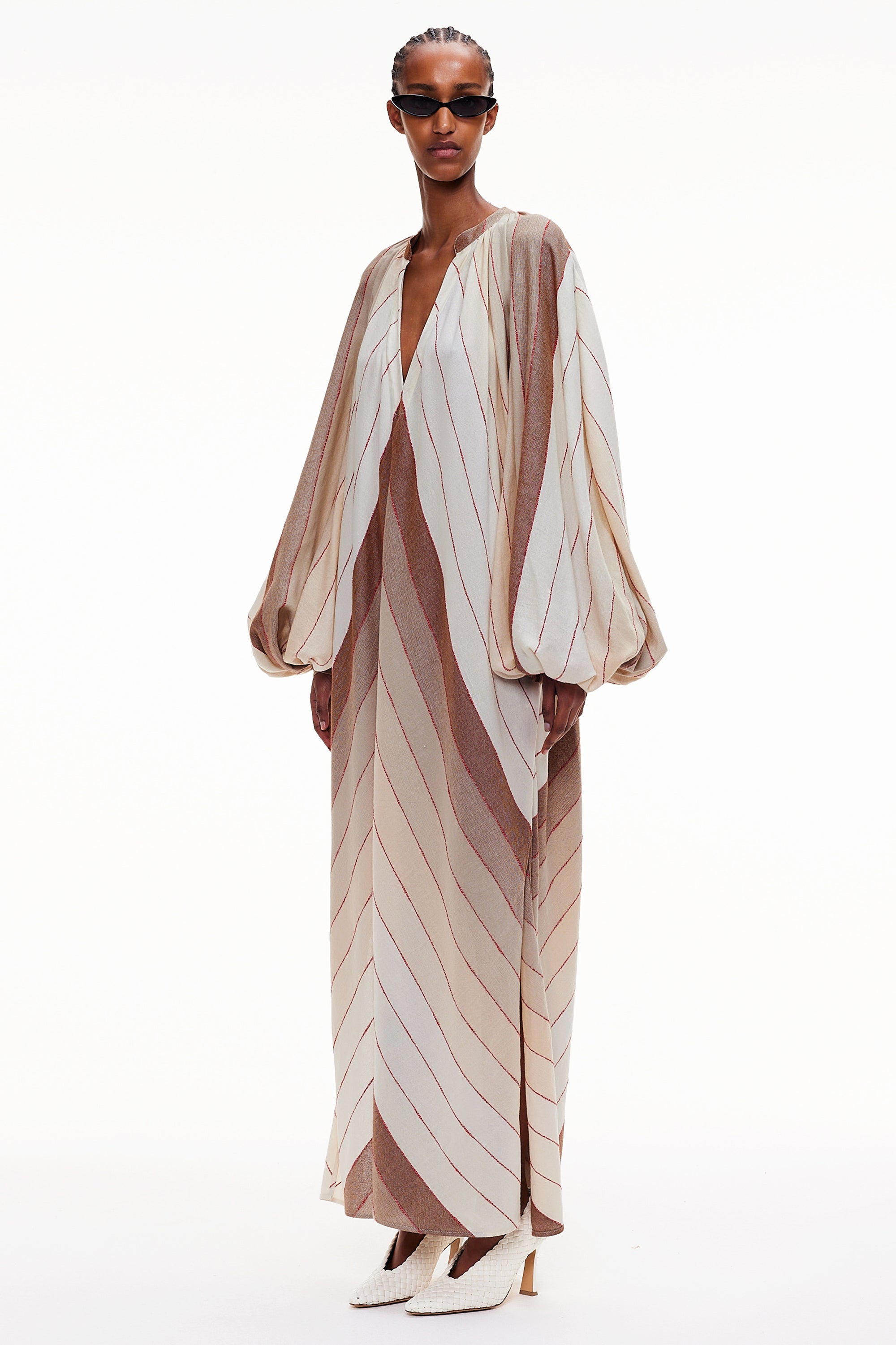 The Touareg Dress - Stripe 3