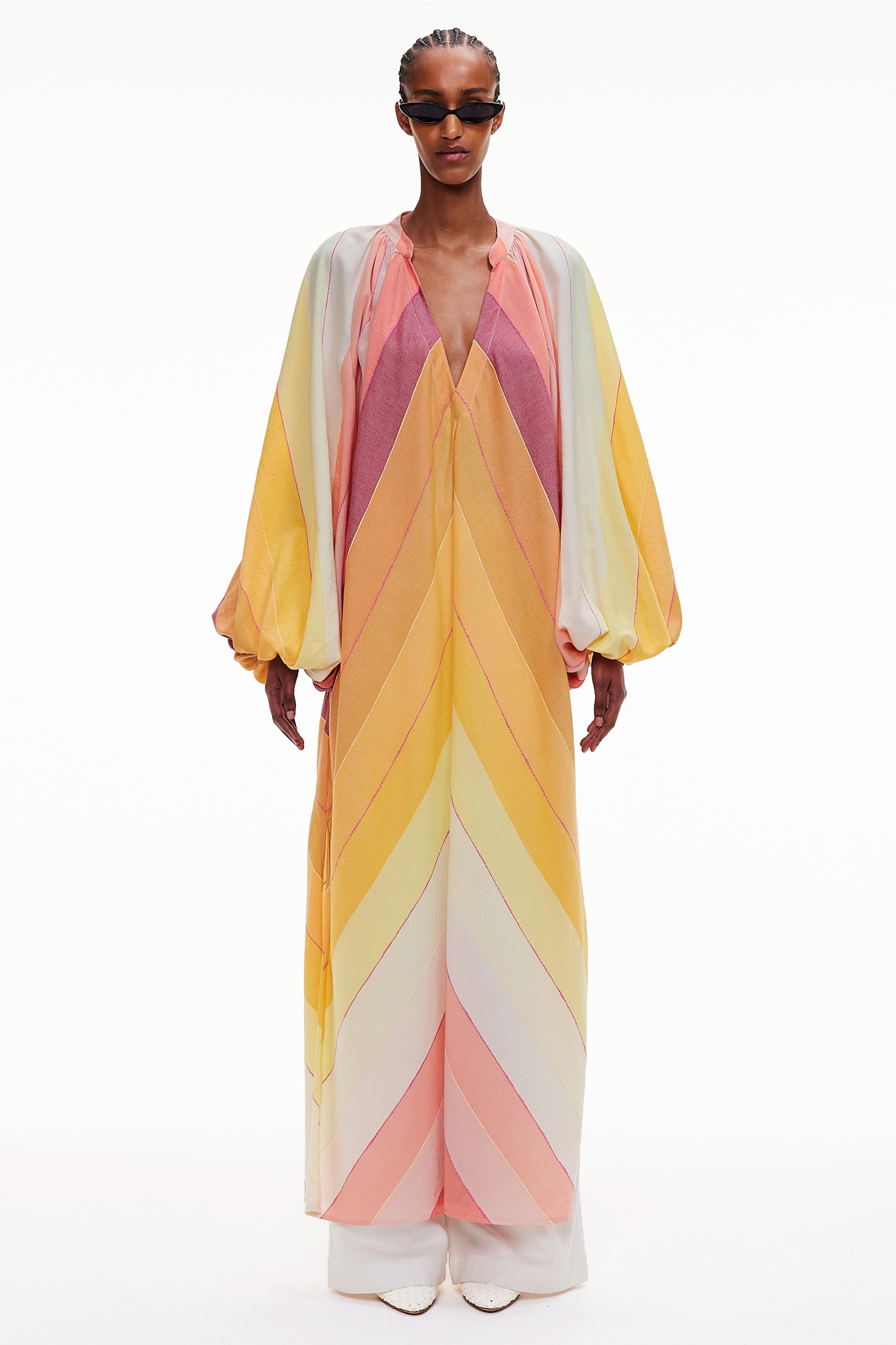 The Touareg Dress - Stripe 78