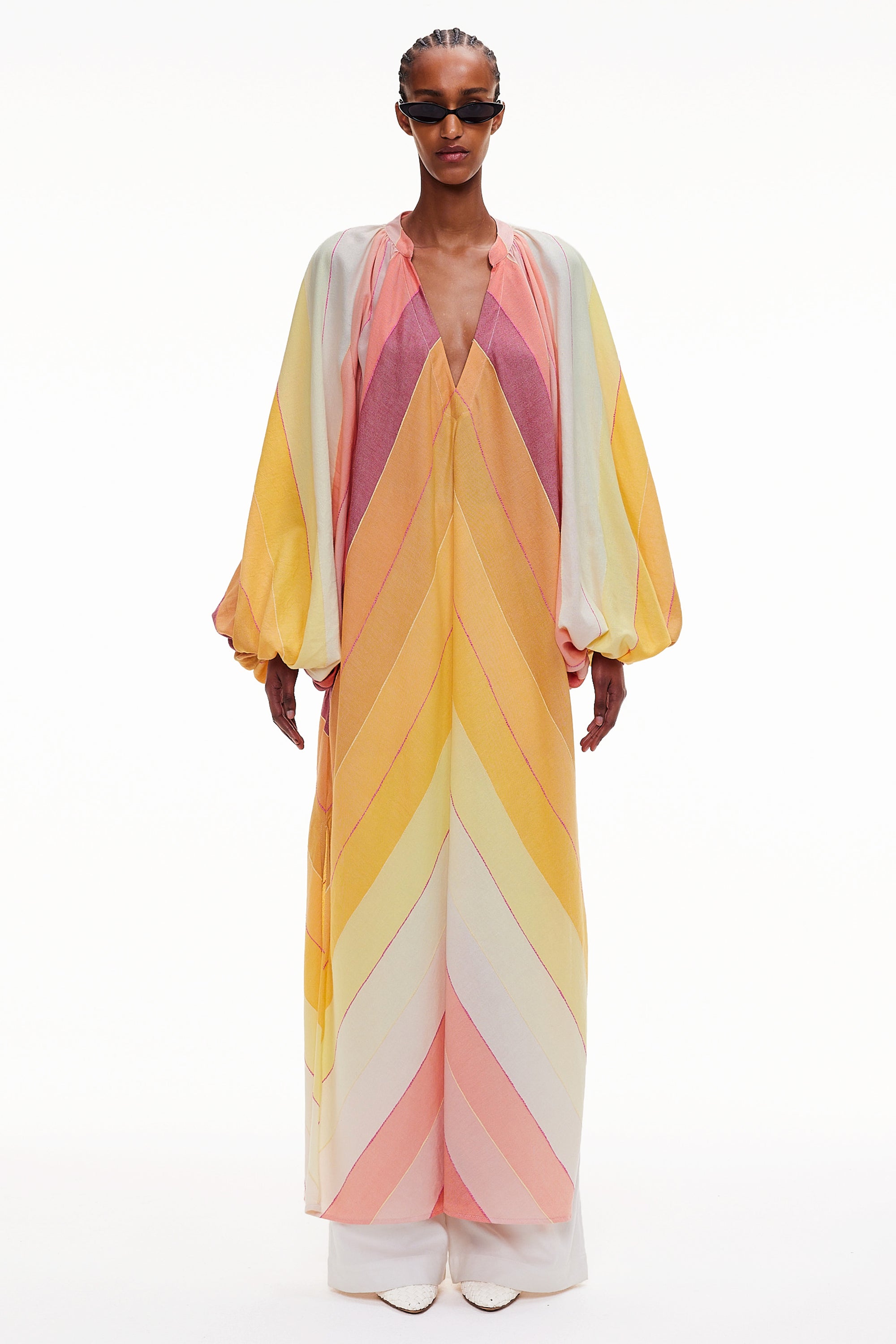 The Touareg Dress - Stripe 78