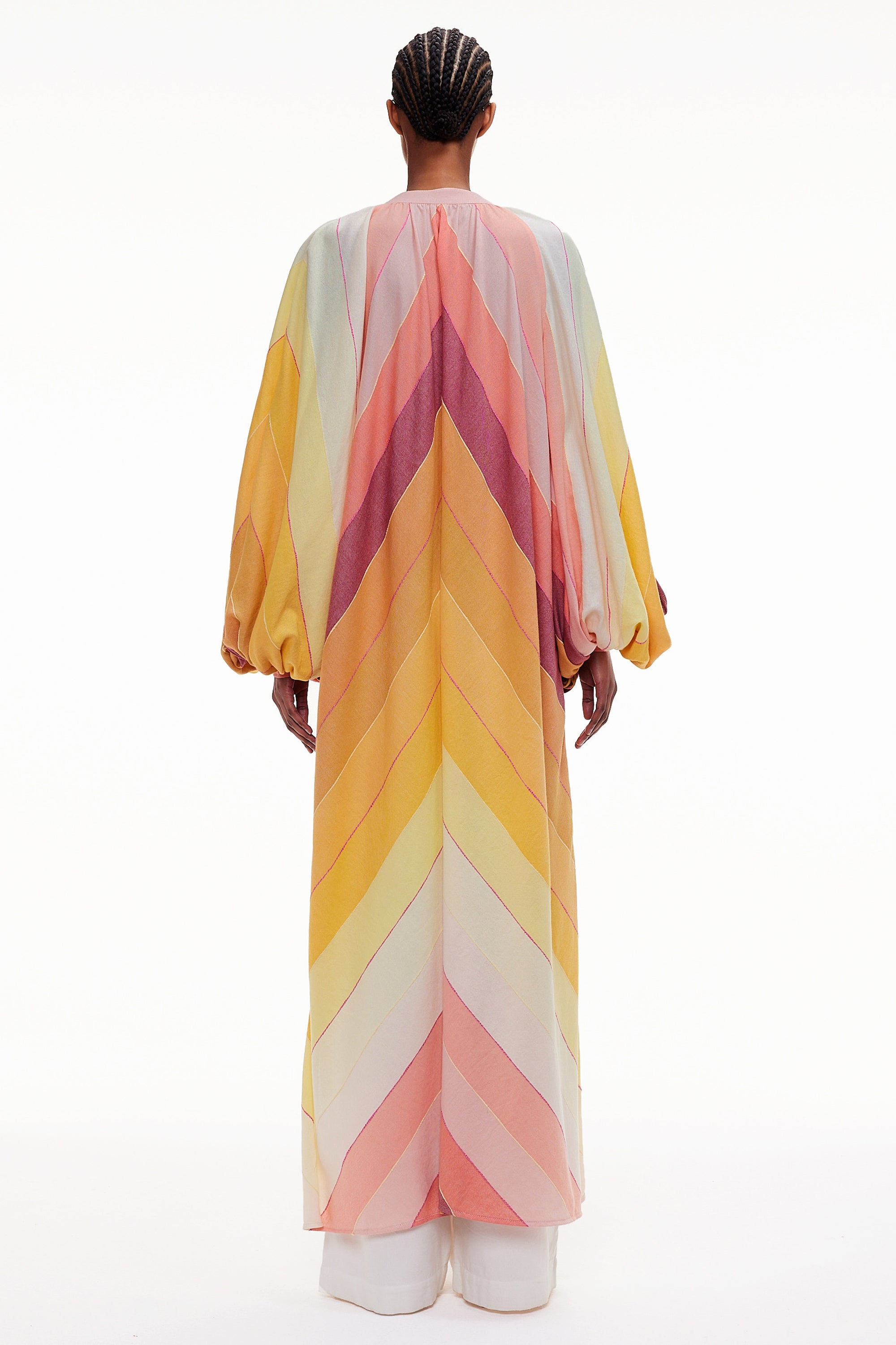 The Touareg Dress - Stripe 78
