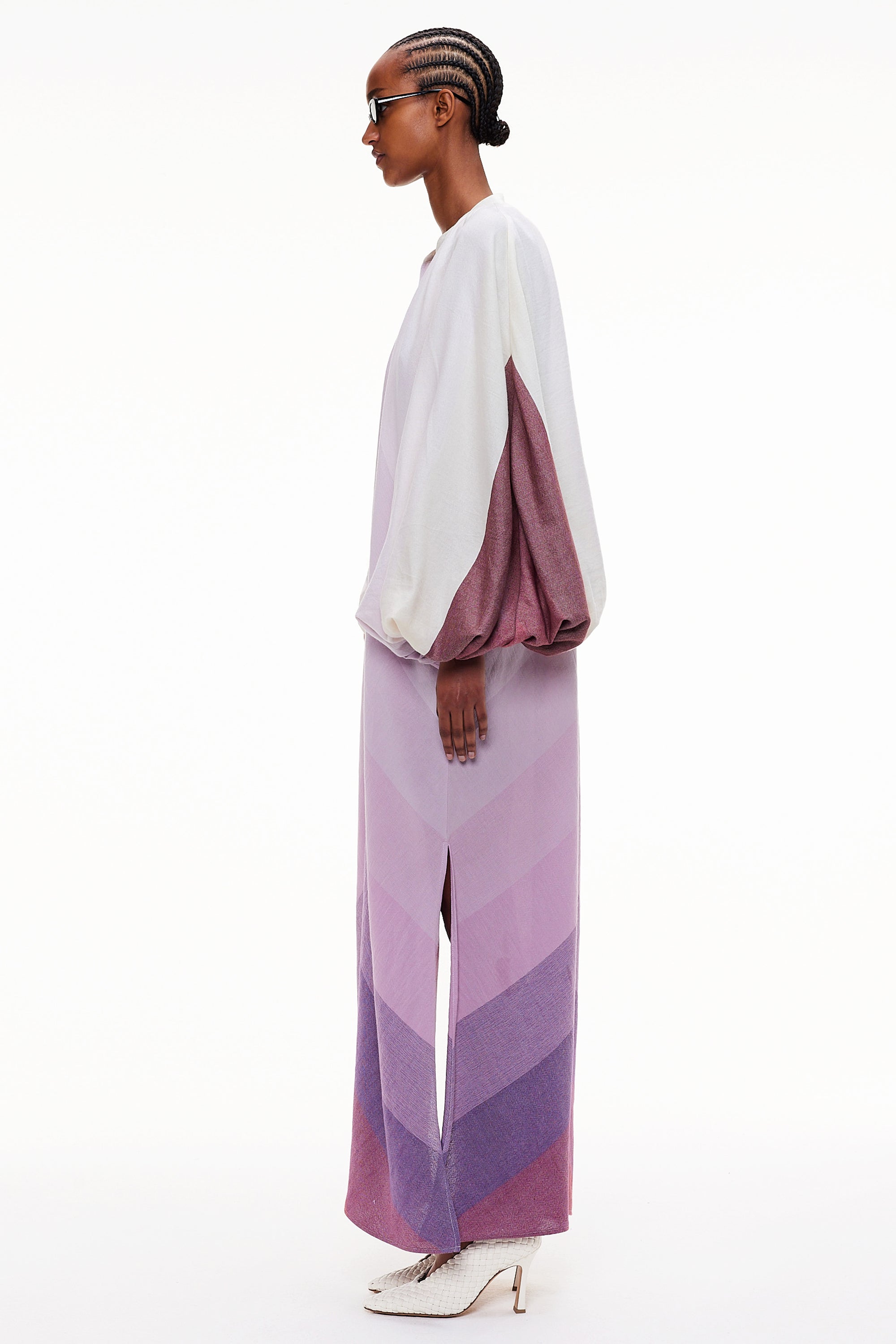 The Touareg Dress - Stripe 58