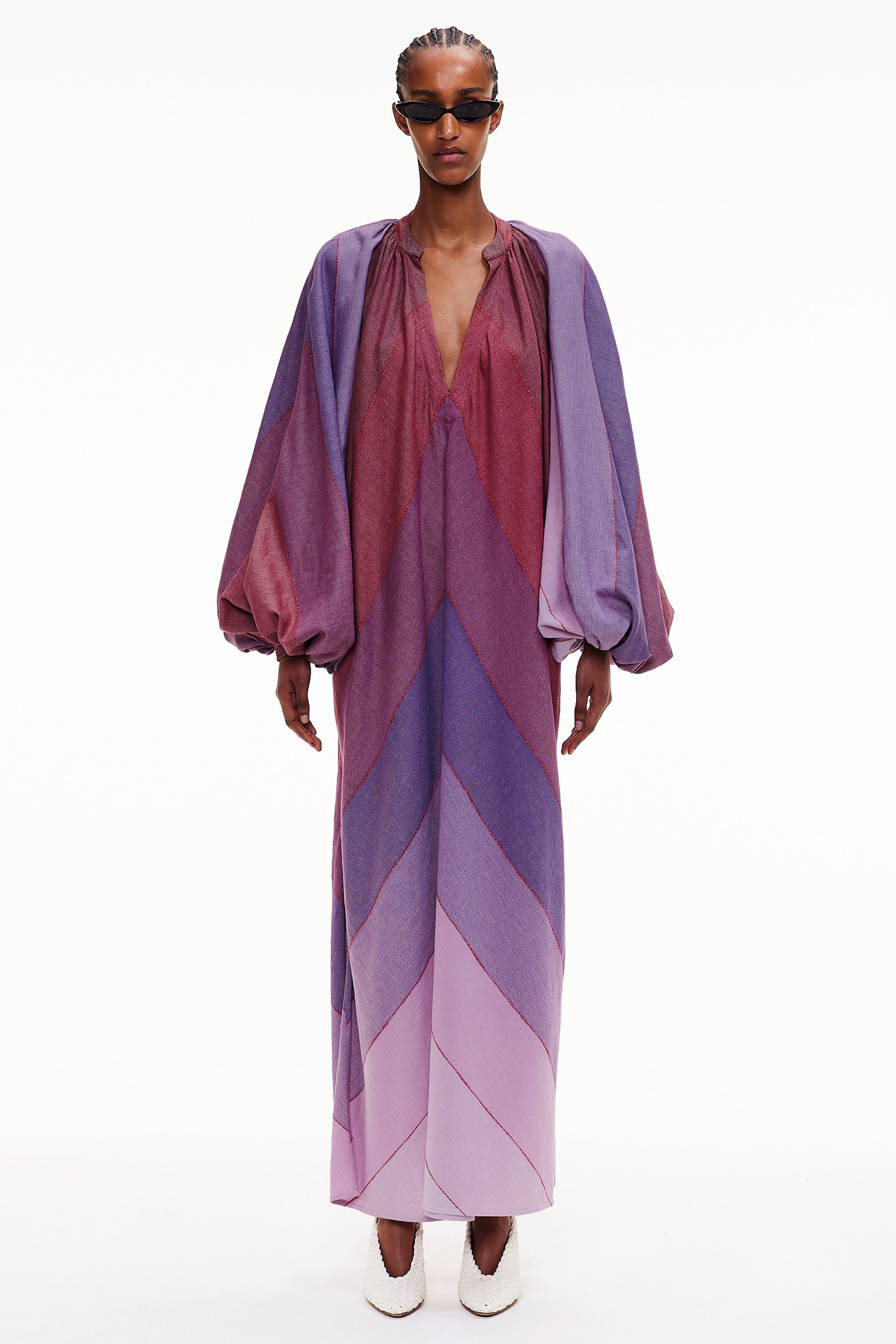 The Touareg Dress - Stripe 60