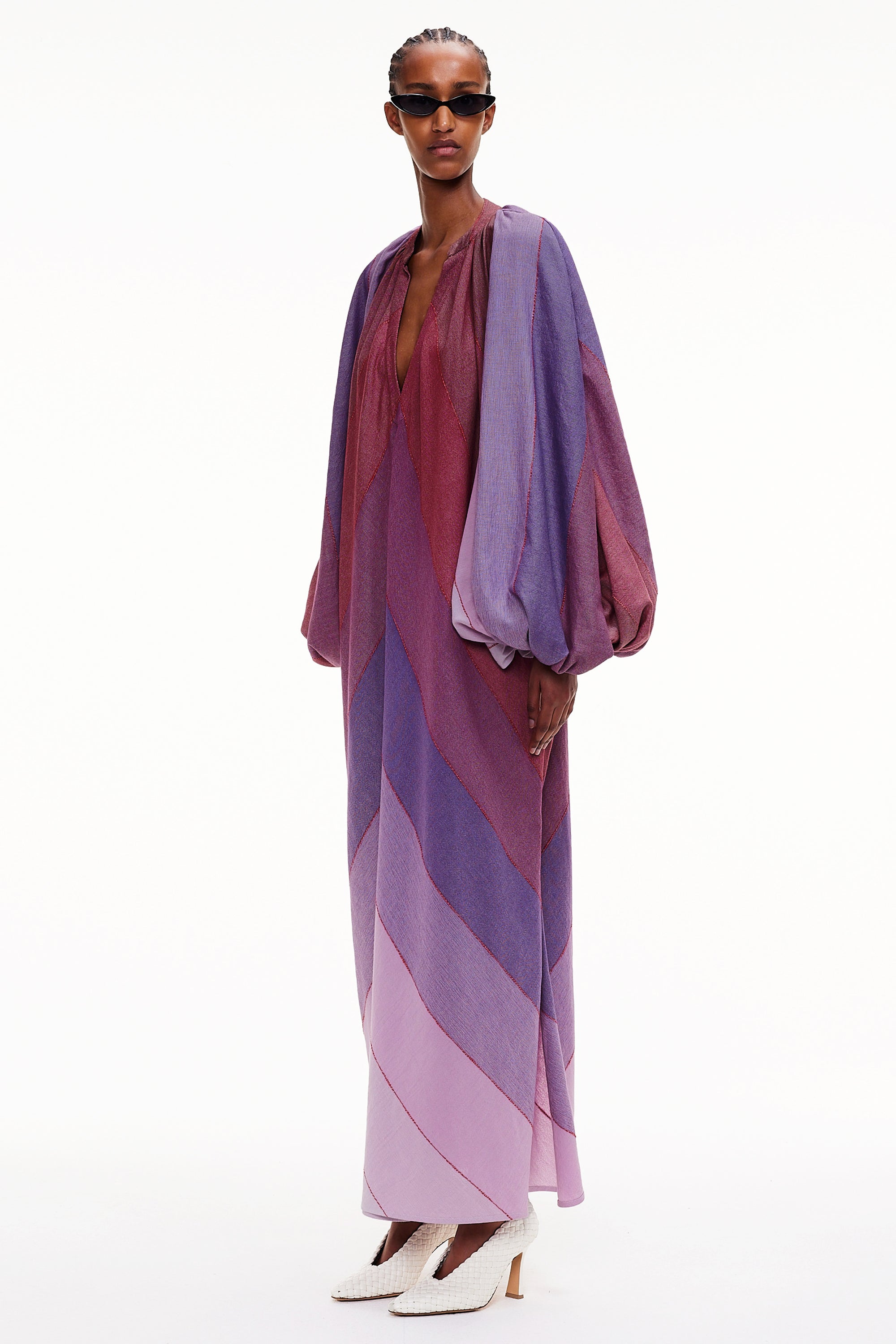 The Touareg Dress - Stripe 60