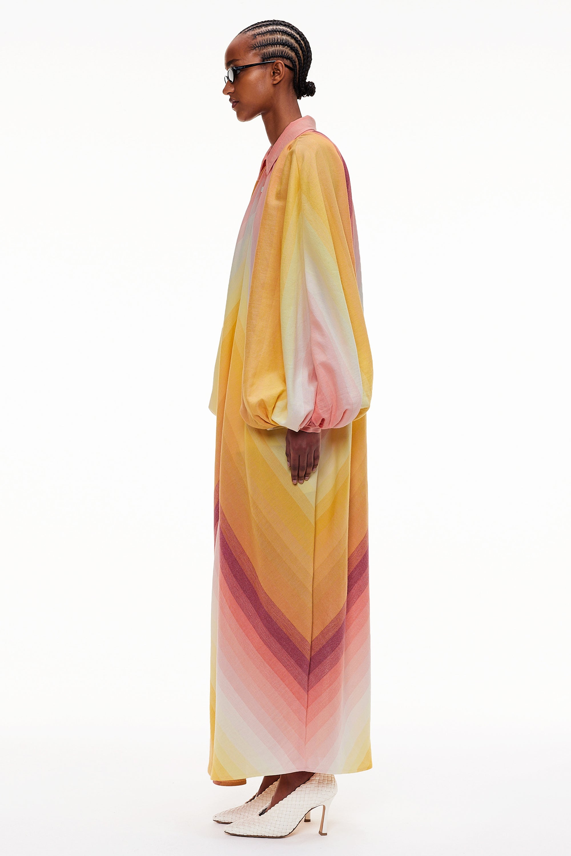 The Touareg Dress - Stripe 75
