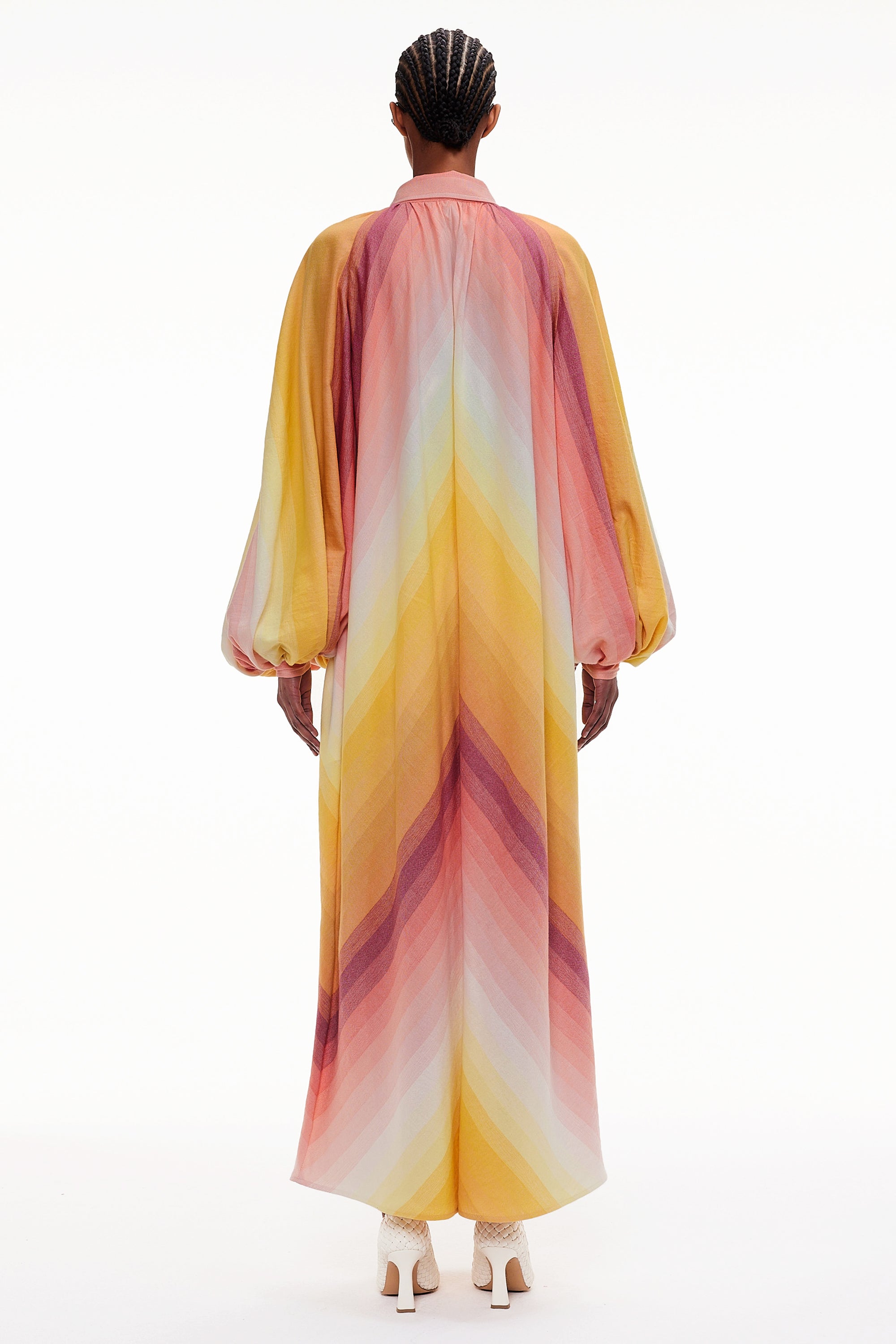 The Touareg Dress - Stripe 75