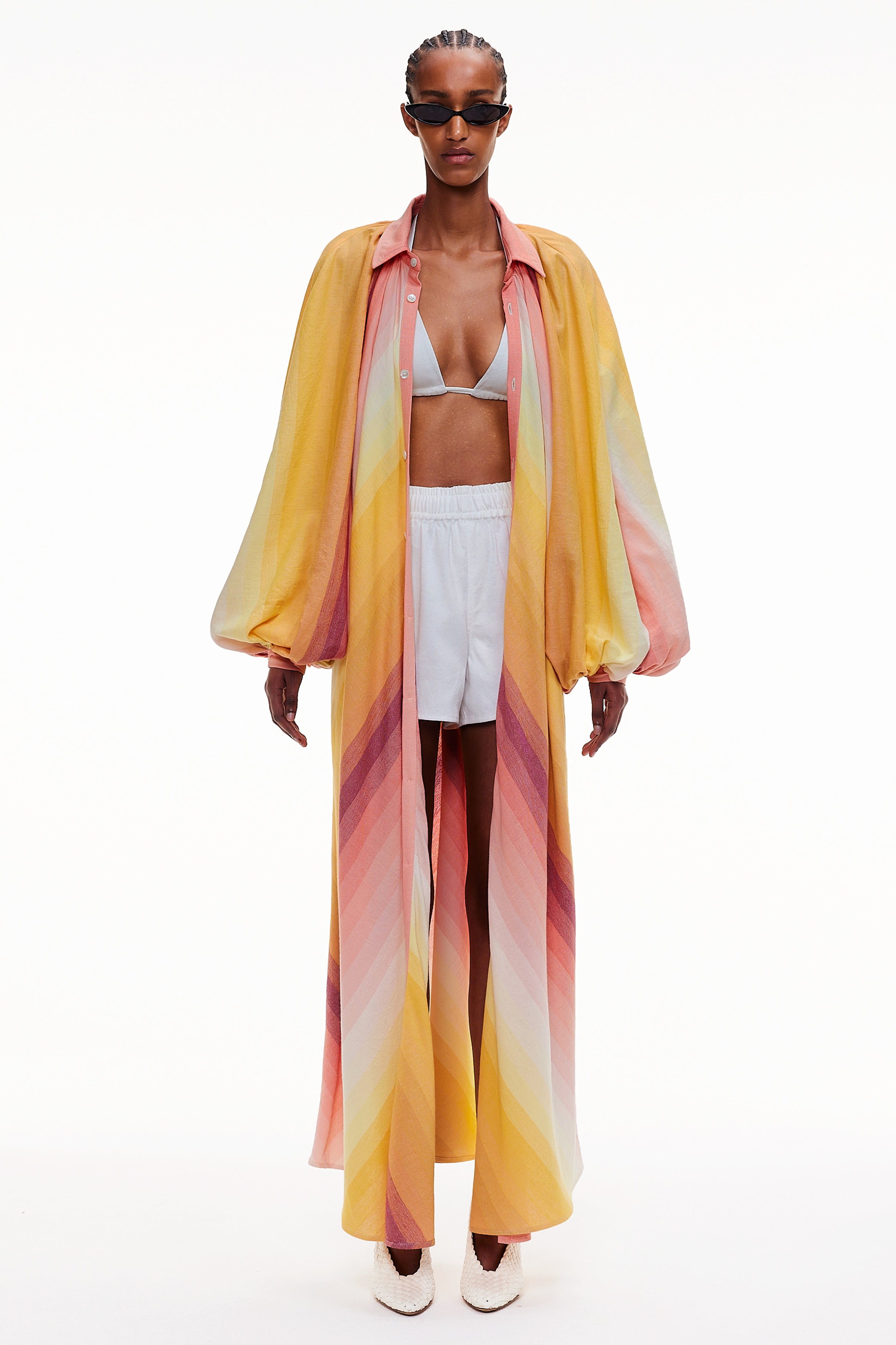 The Touareg Dress - Stripe 75