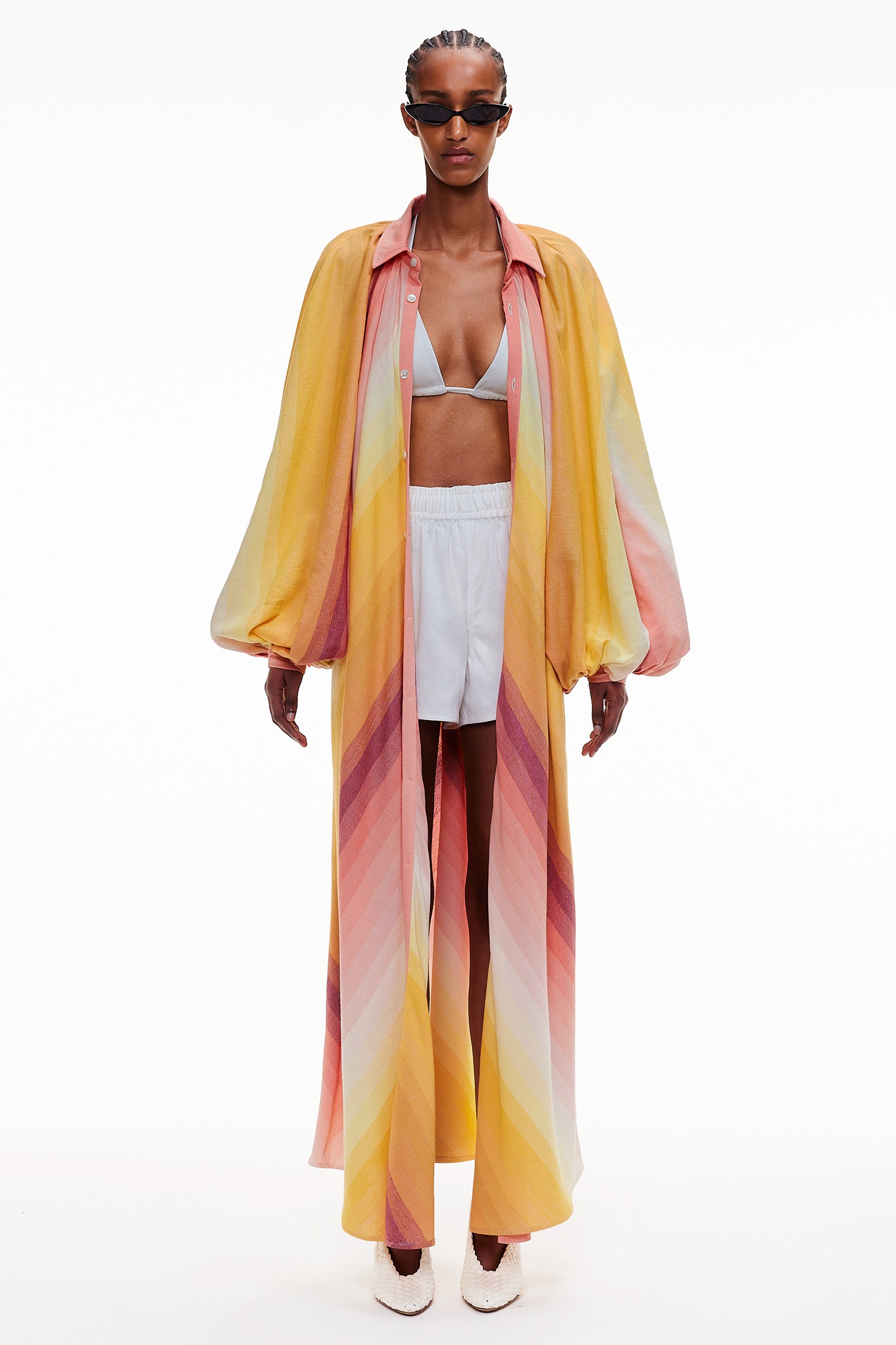 The Touareg Dress - Stripe 75