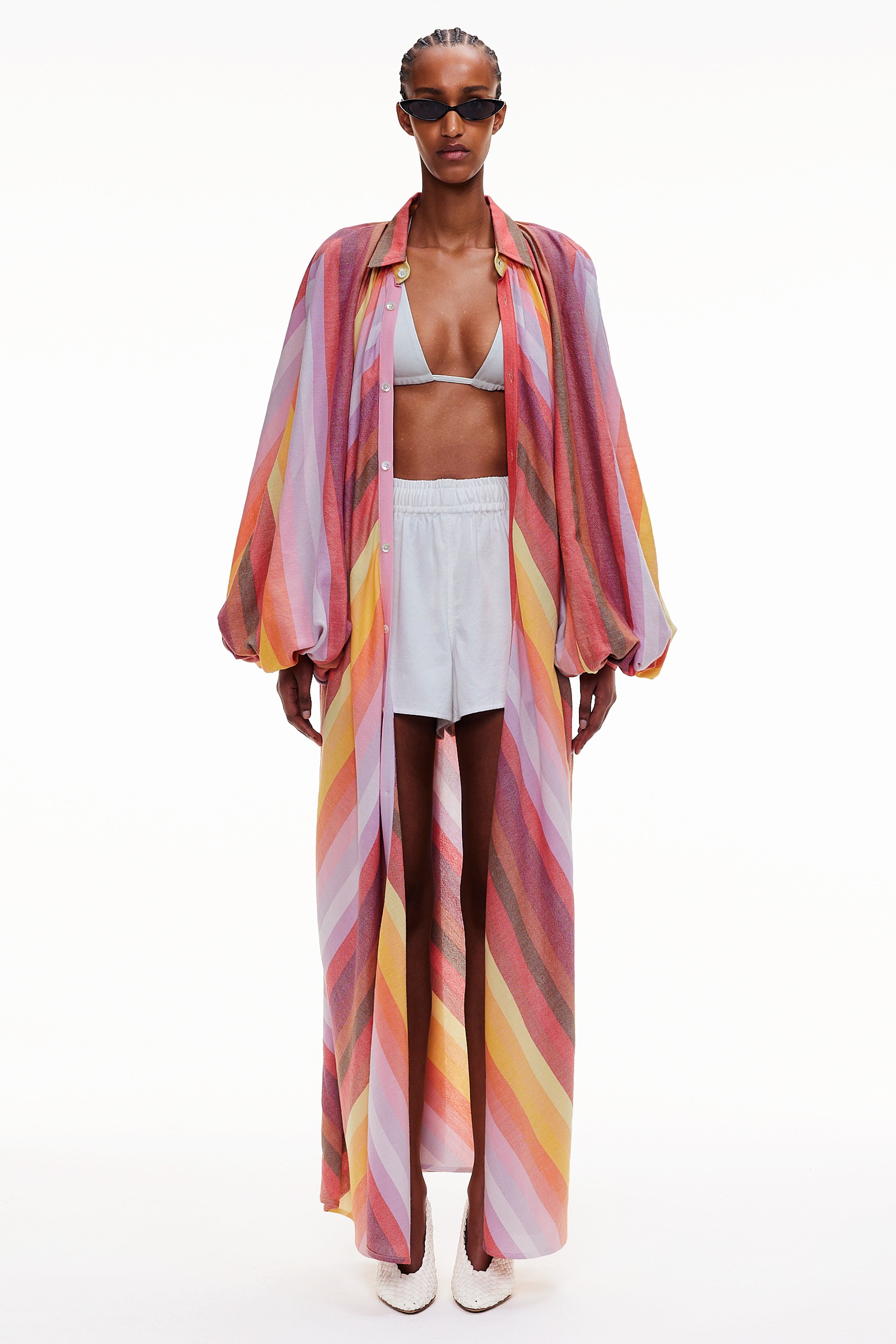 The Touareg Dress - Stripe 65