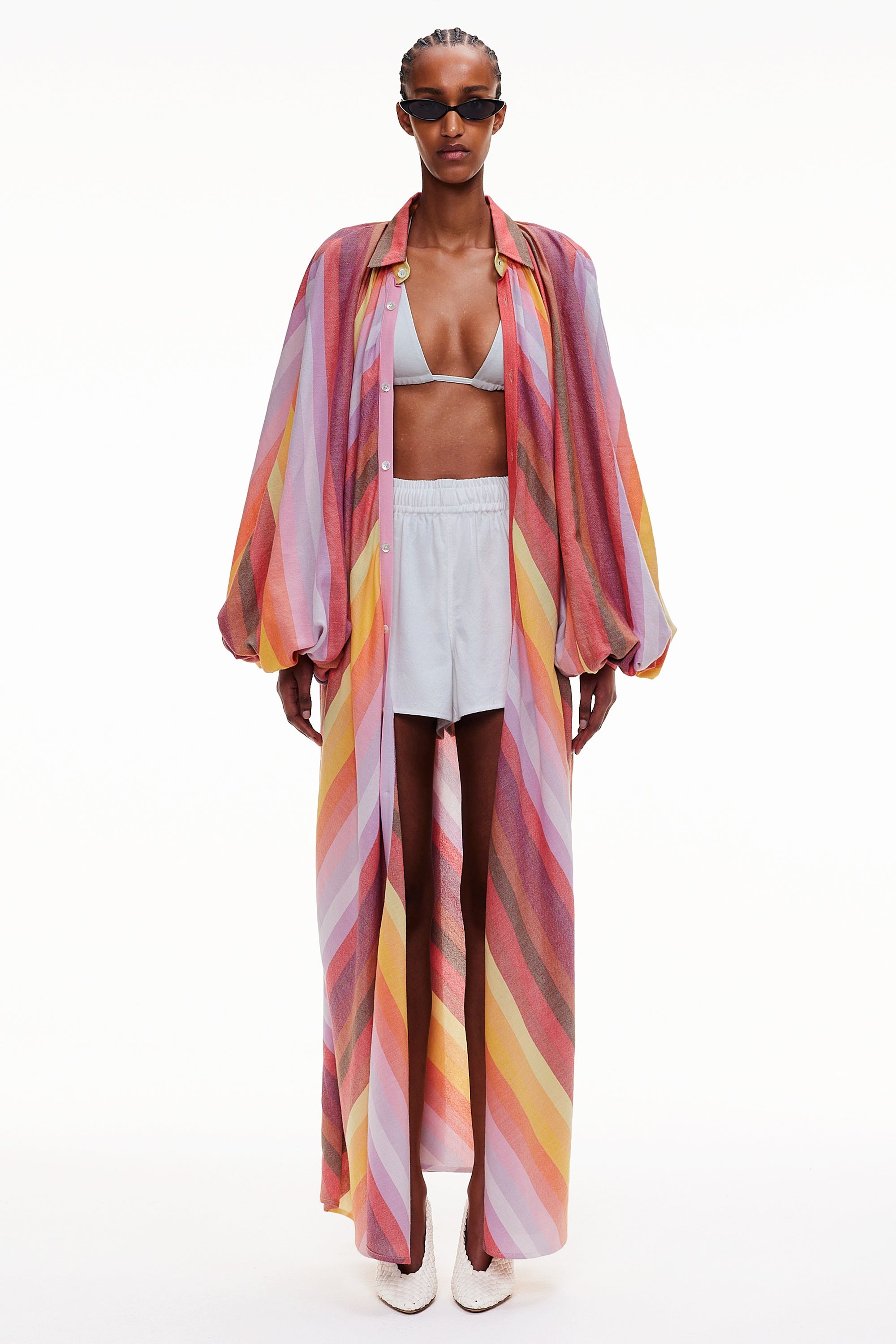 The Touareg Dress - Stripe 65