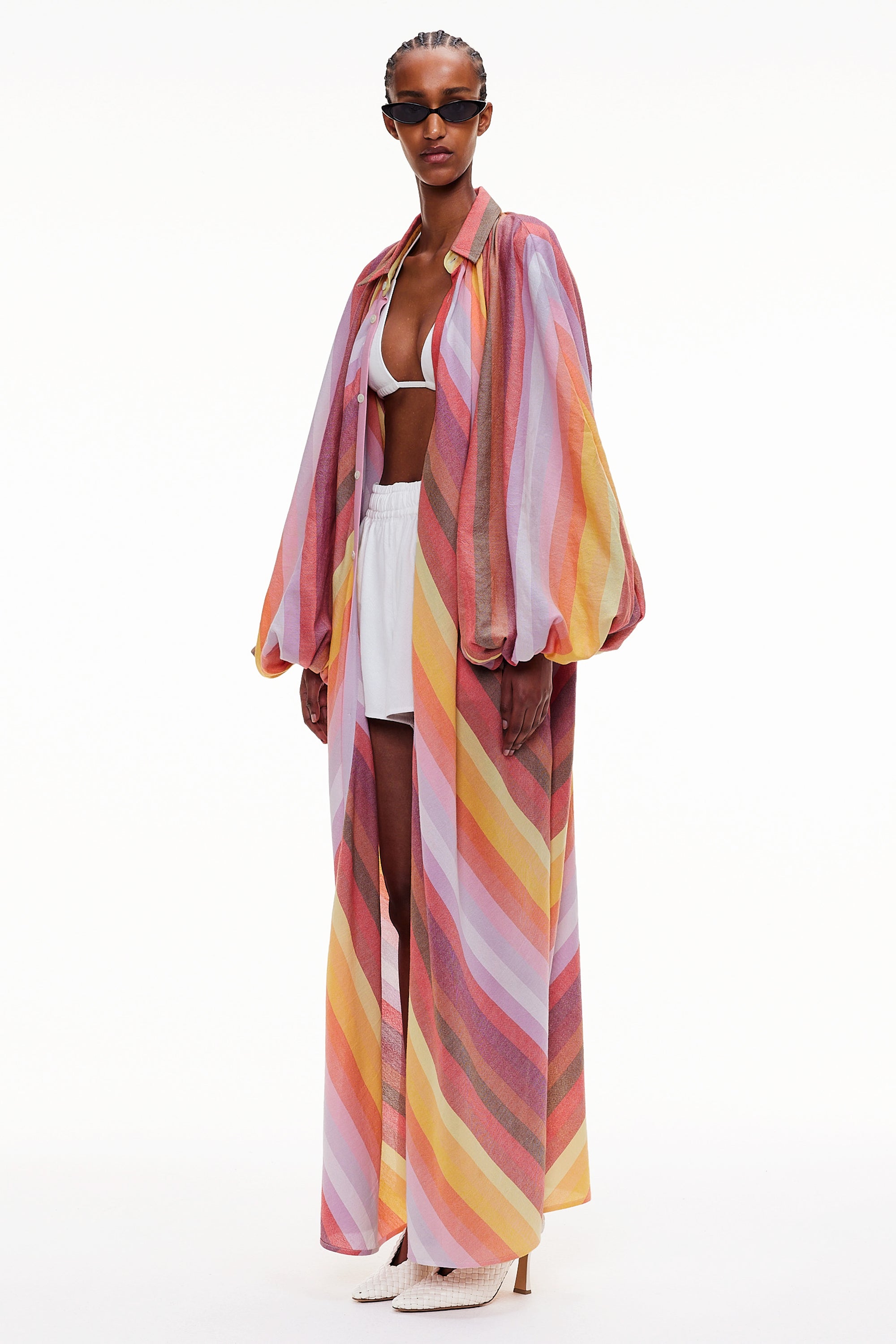 The Touareg Dress - Stripe 65