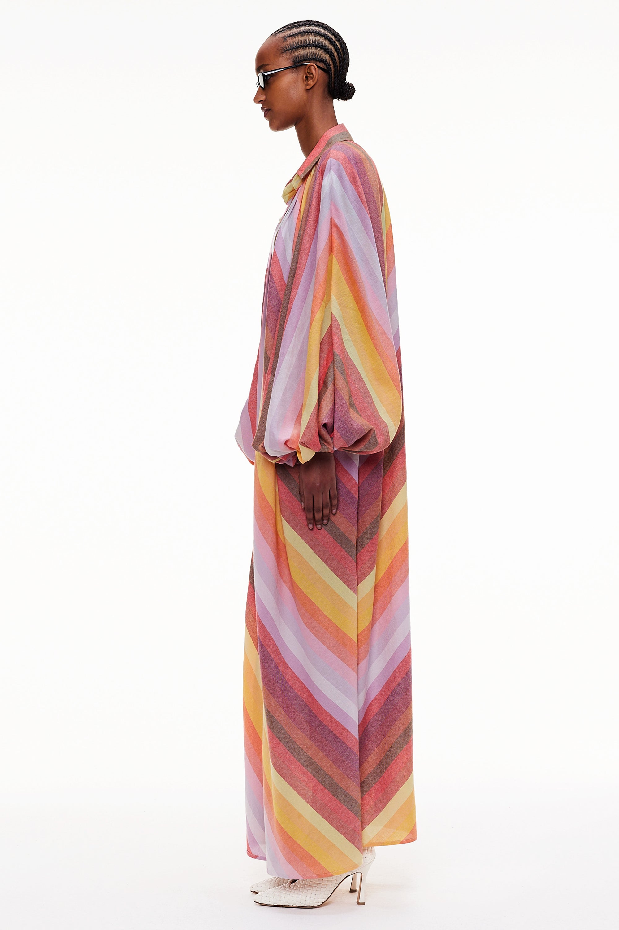 The Touareg Dress - Stripe 65