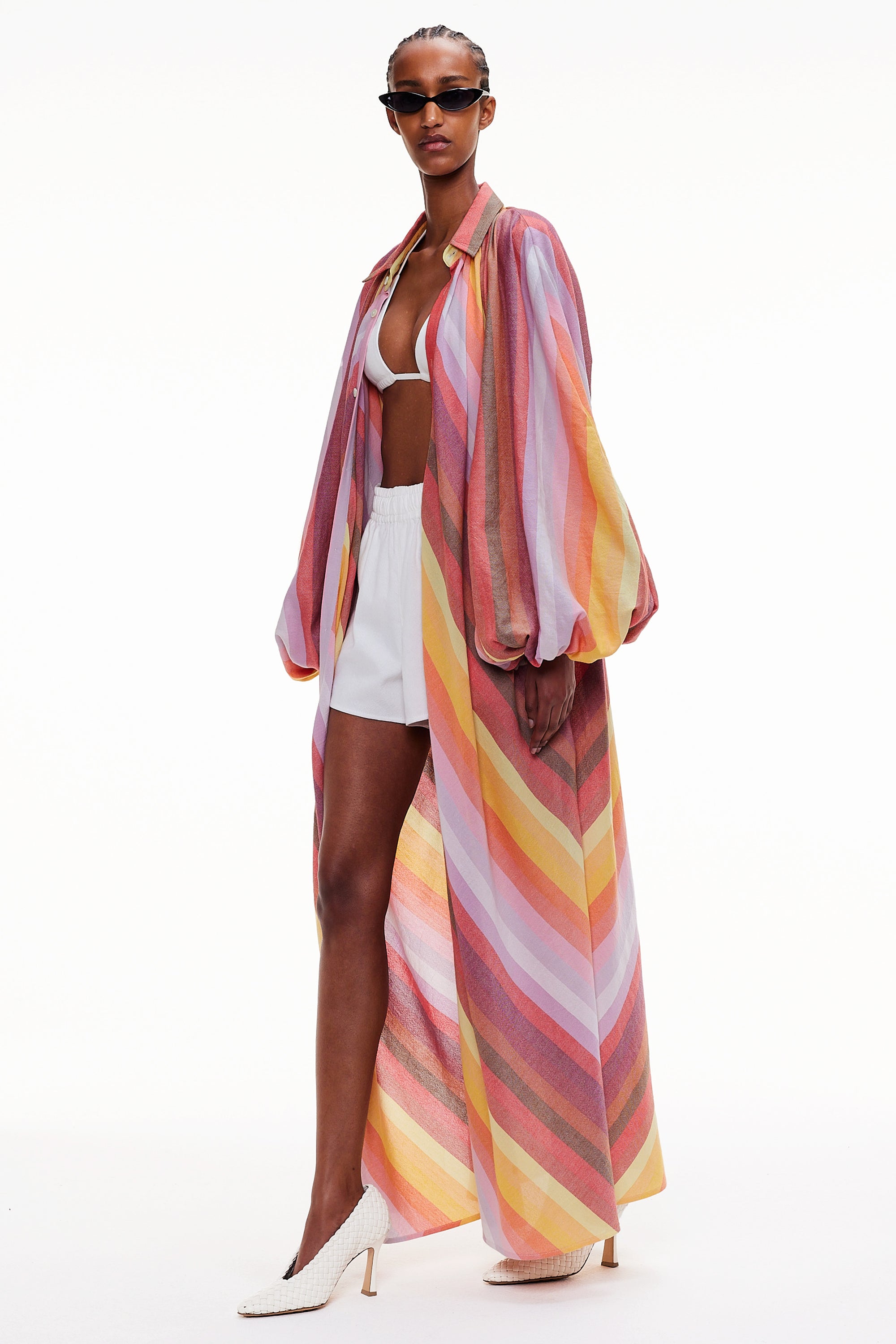 The Touareg Dress - Stripe 65