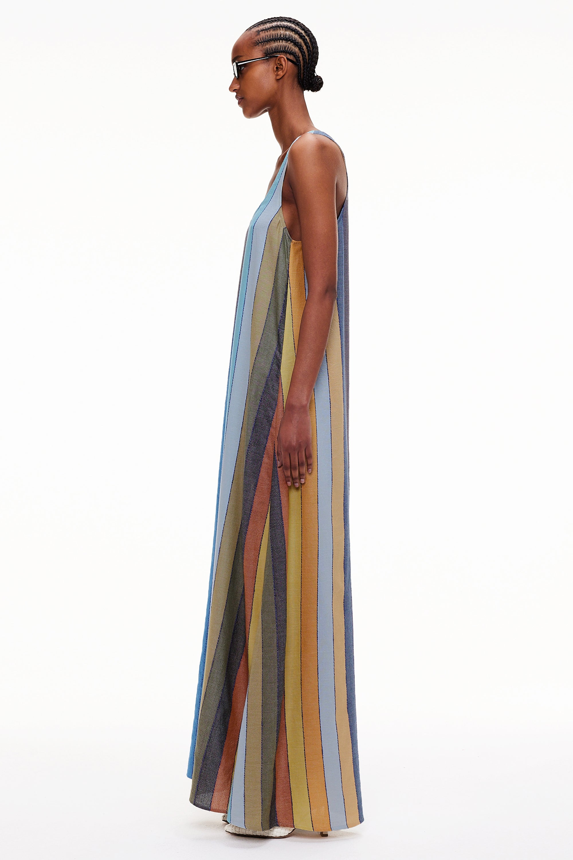 The T-Back Tank Dress - Stripe 31