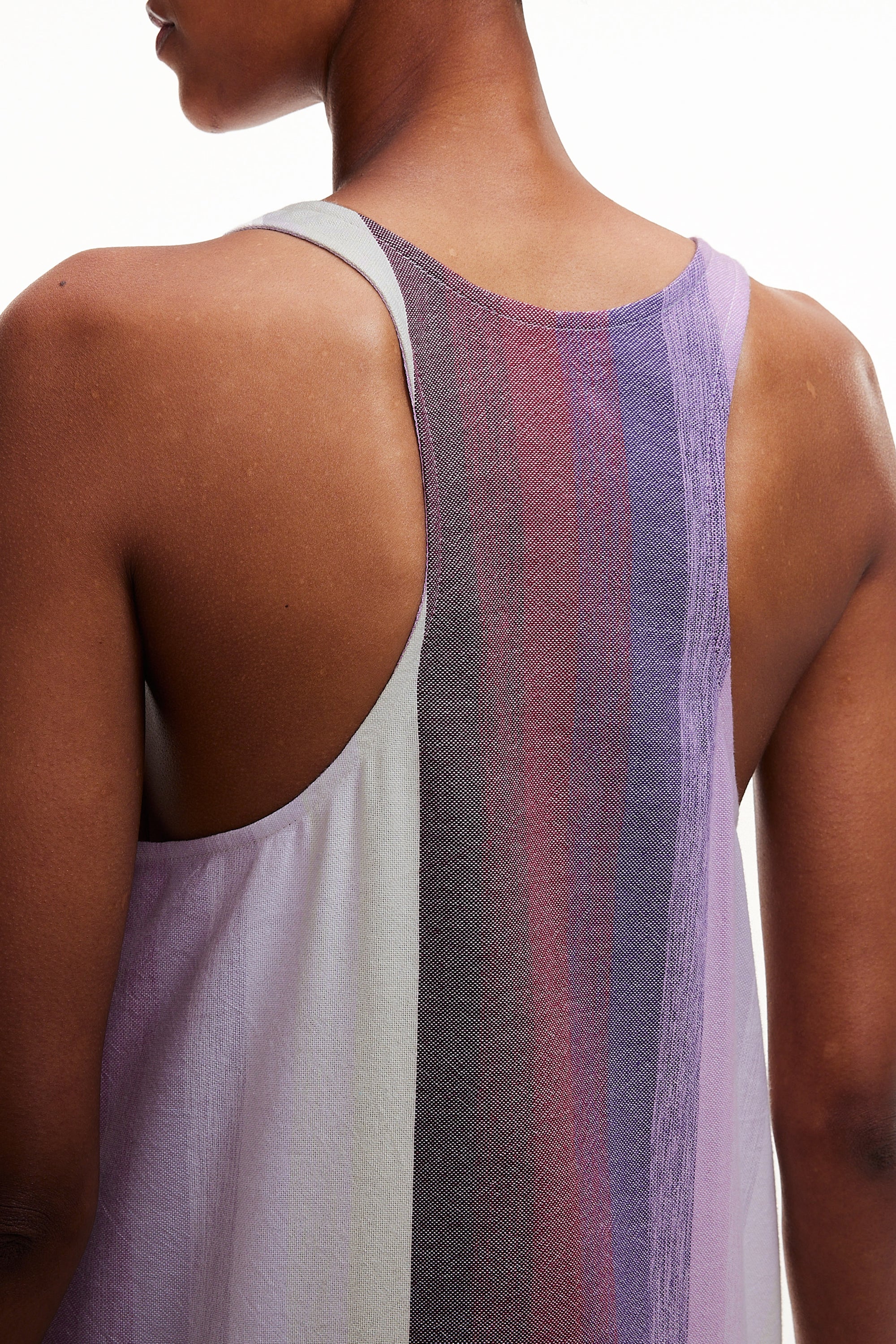 The T-Back Tank Dress - Stripe 53