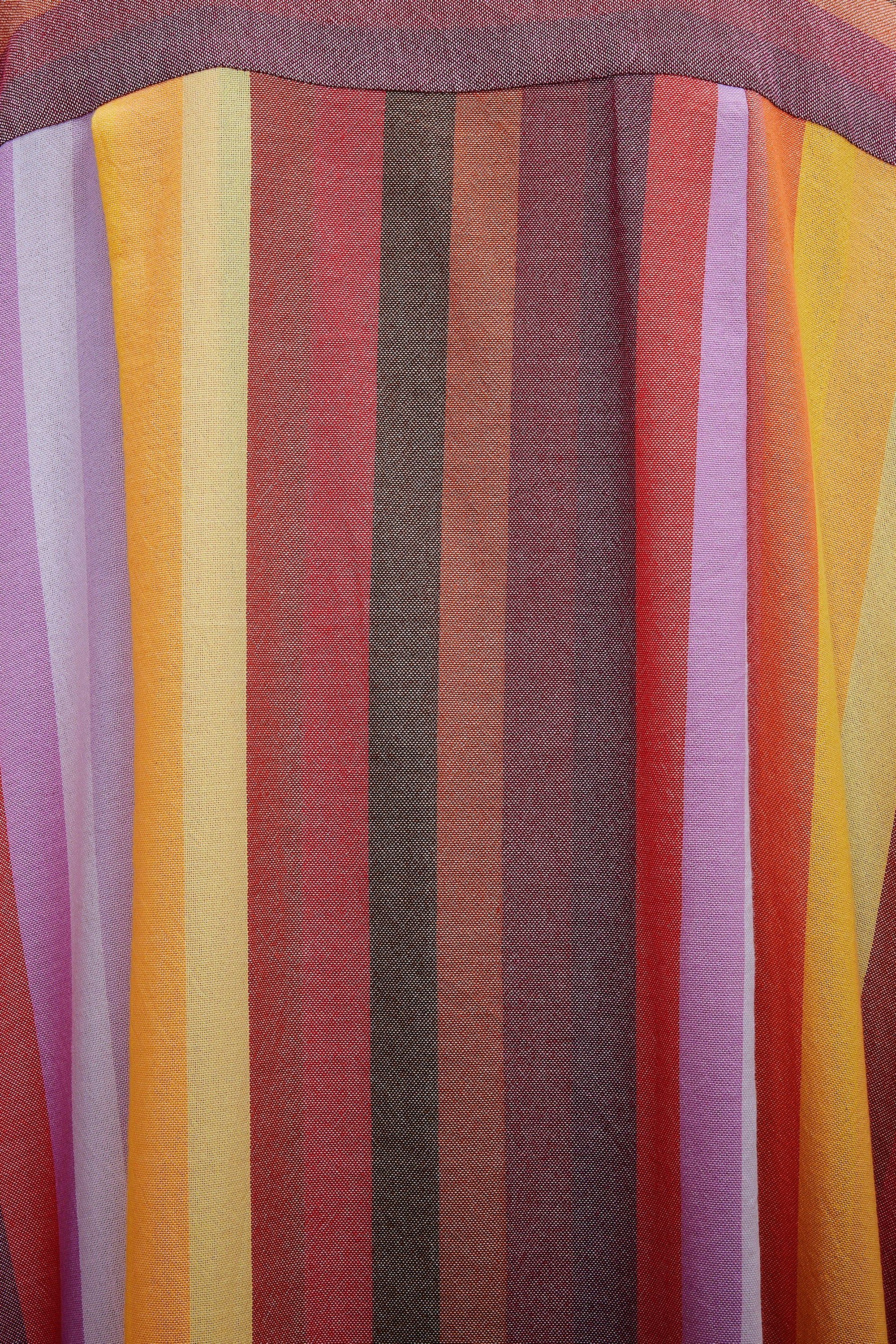 The Column Caftan - Stripe 65