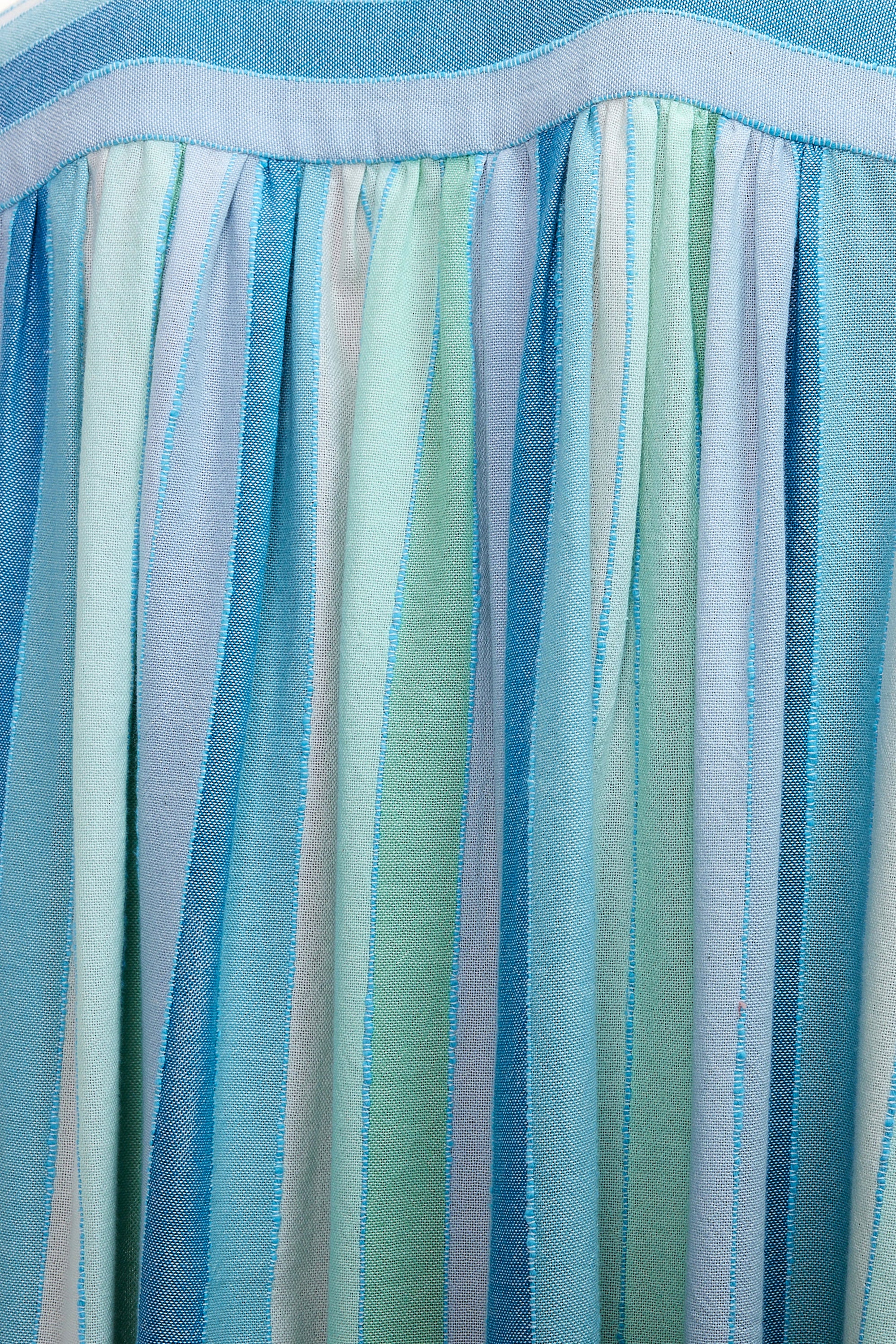 The Balloon Shirt Dress - Stripe 45