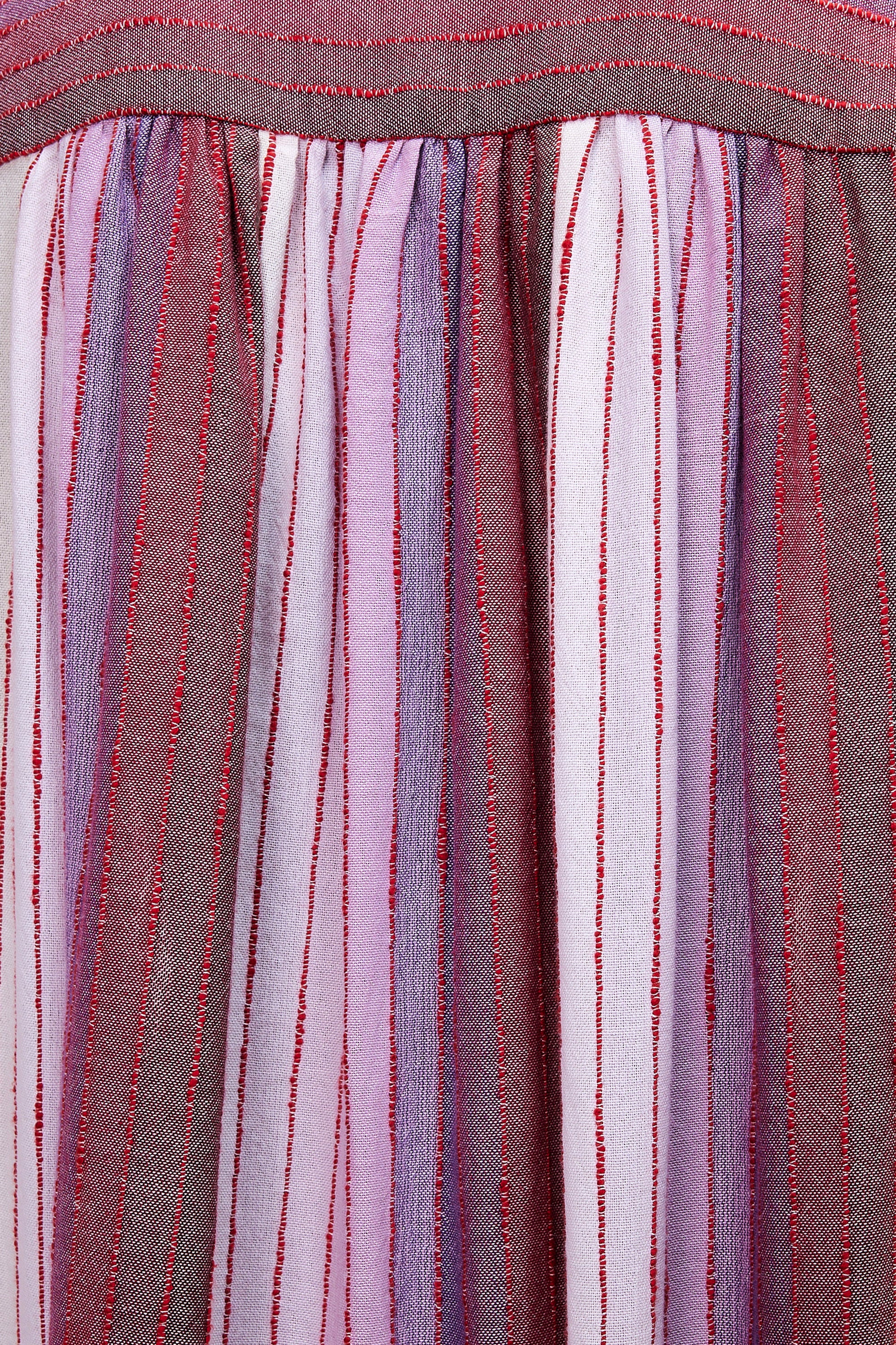 The Balloon Shirt Dress - Stripe 63