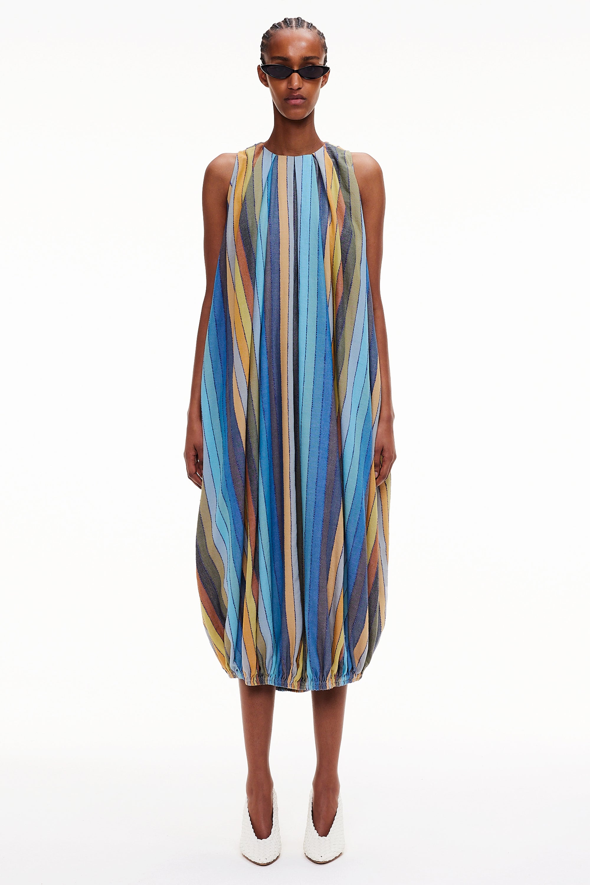 The Balloon Dress - Stripe 27