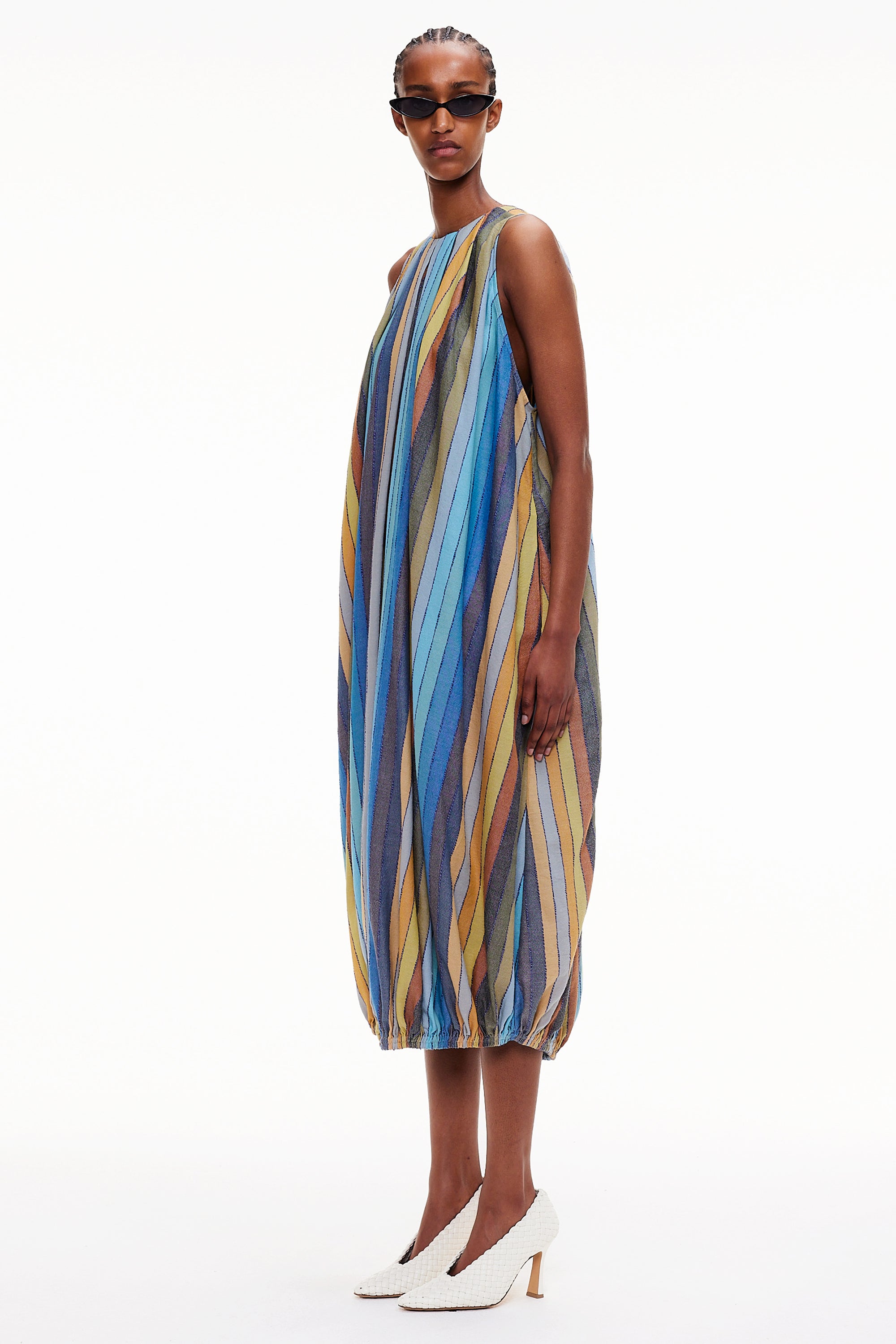 The Balloon Dress - Stripe 27