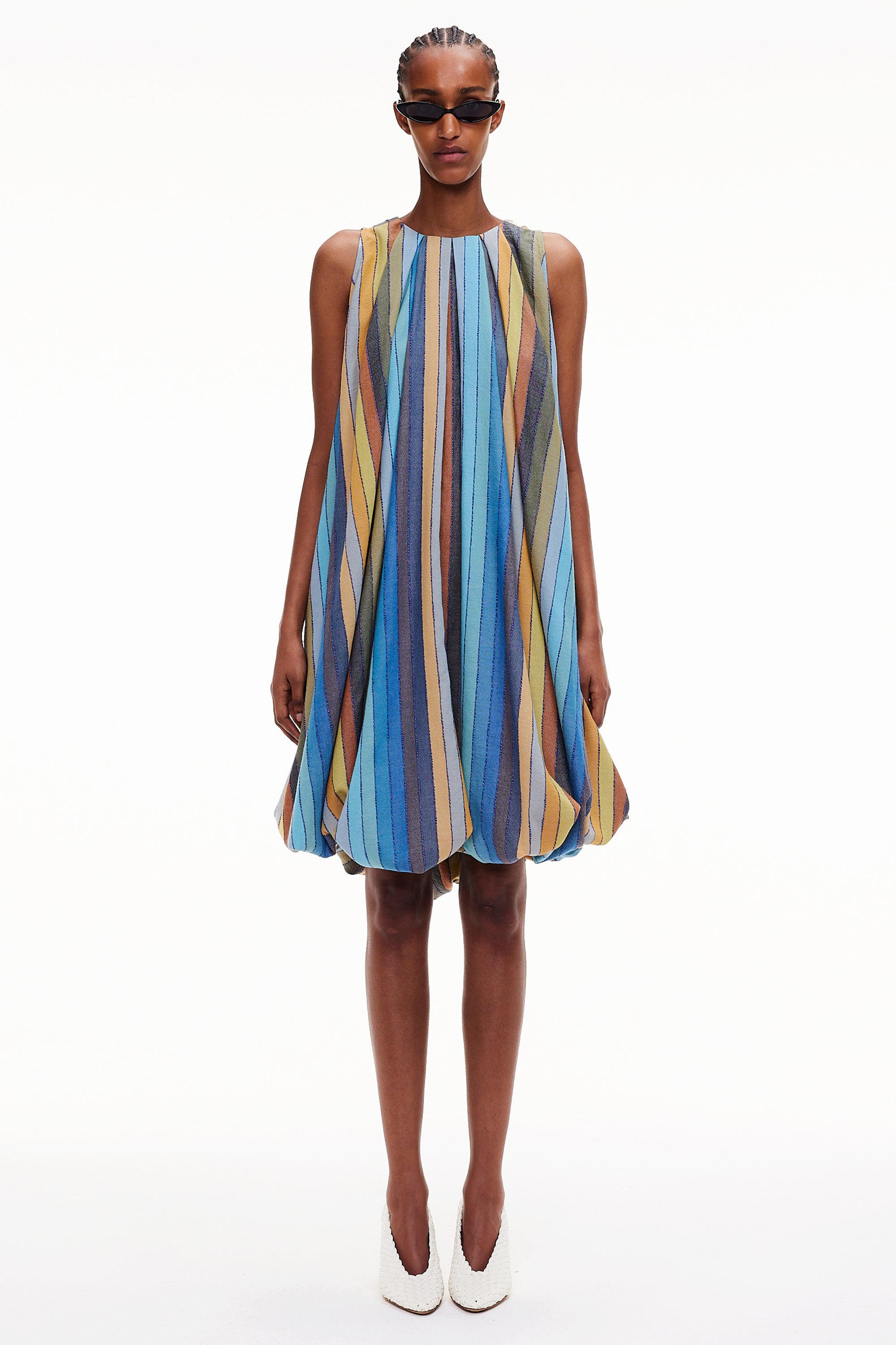 The Balloon Dress - Stripe 27