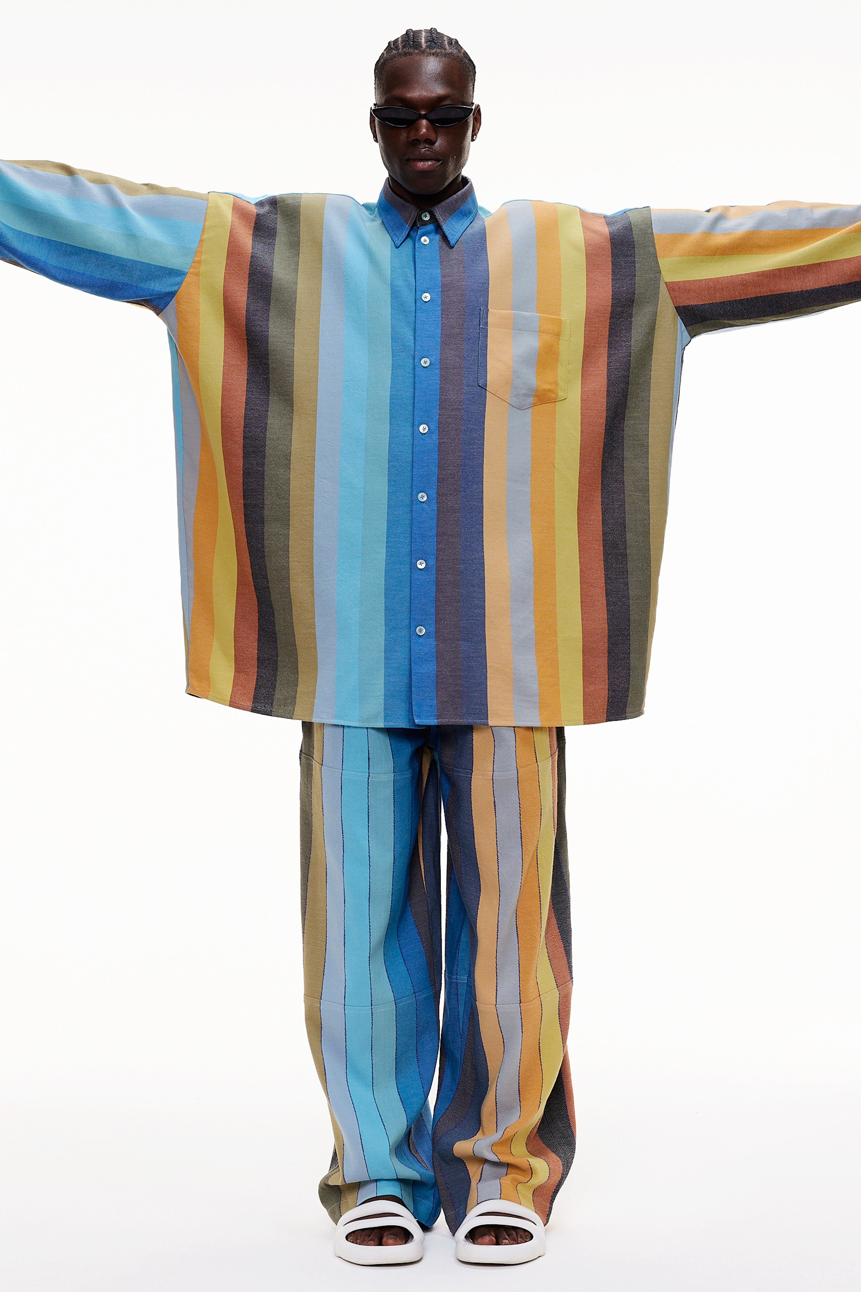 The Oversized Shirt - Stripe 31 – Marrakshi Life