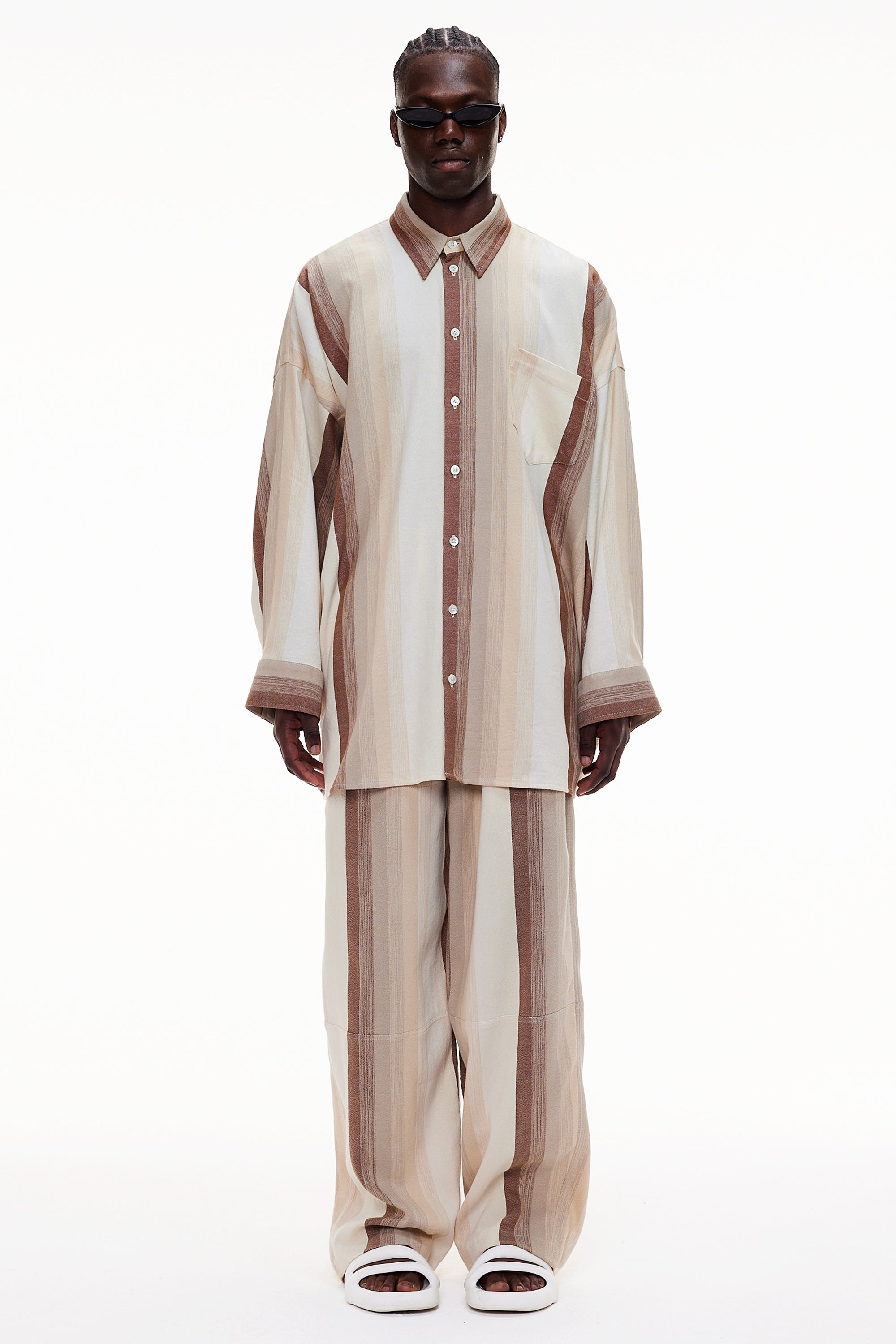The Oversized Shirt - Stripe 9