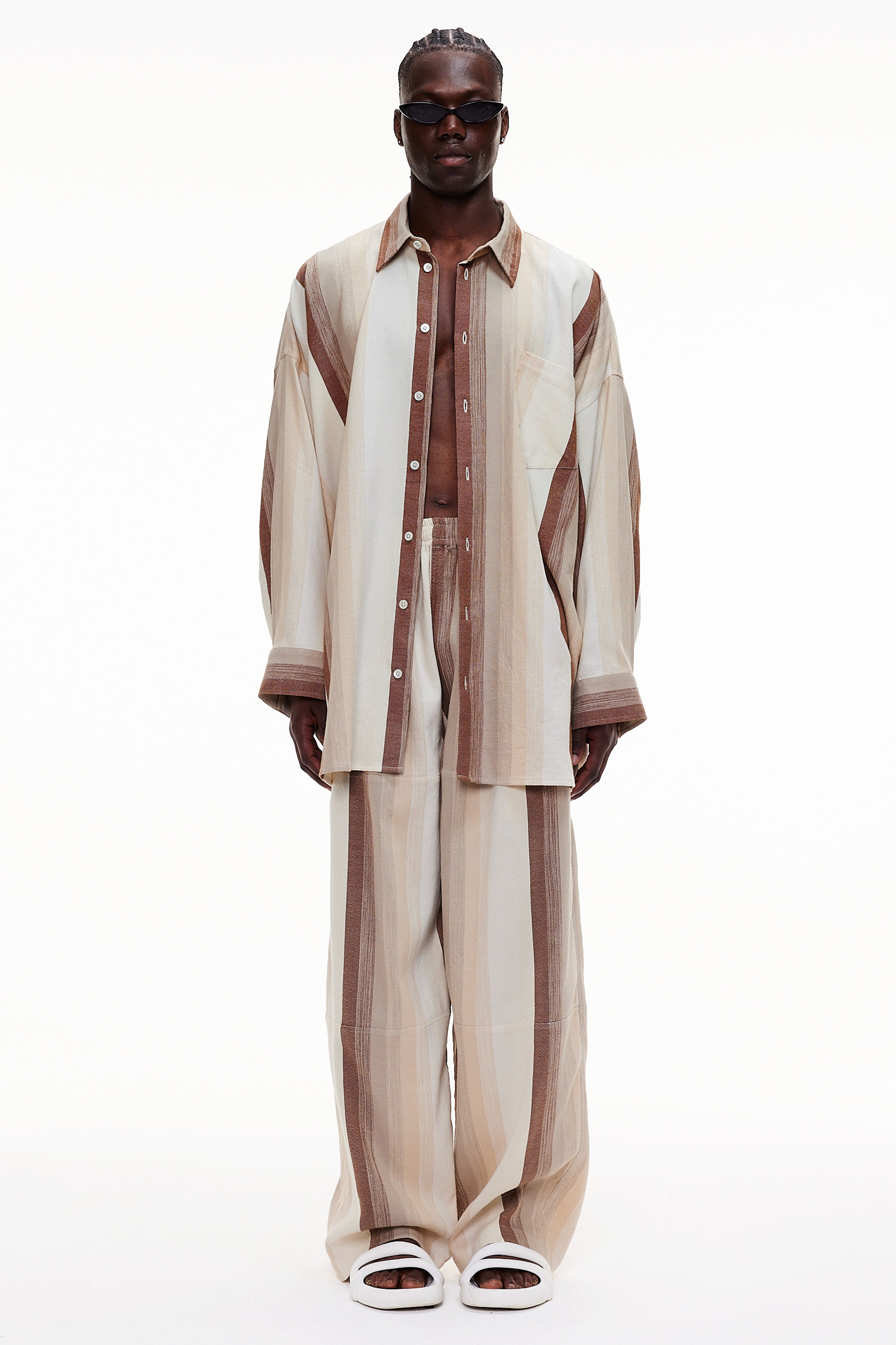 The Oversized Shirt - Stripe 9