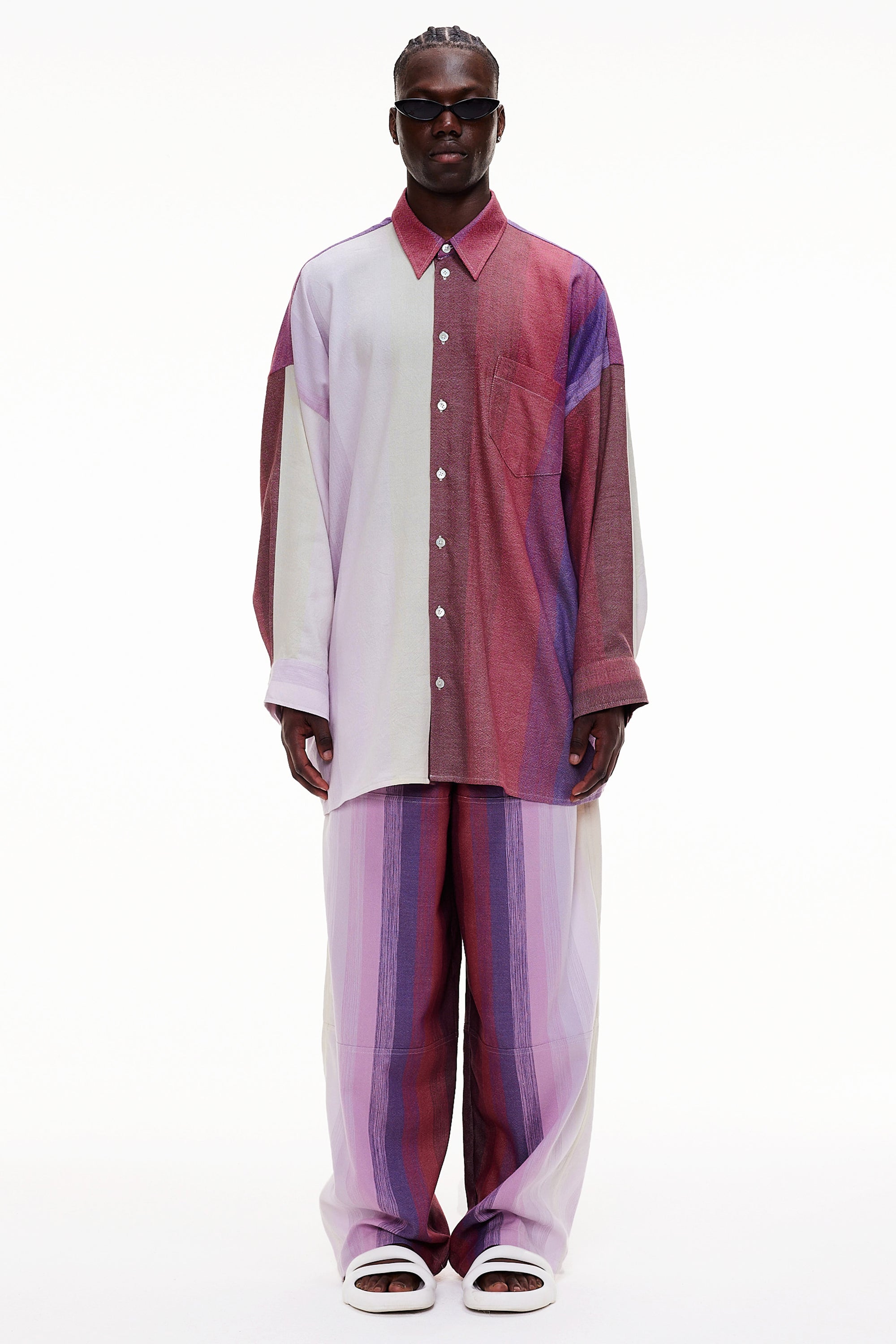The Oversized Shirt - Stripe 50