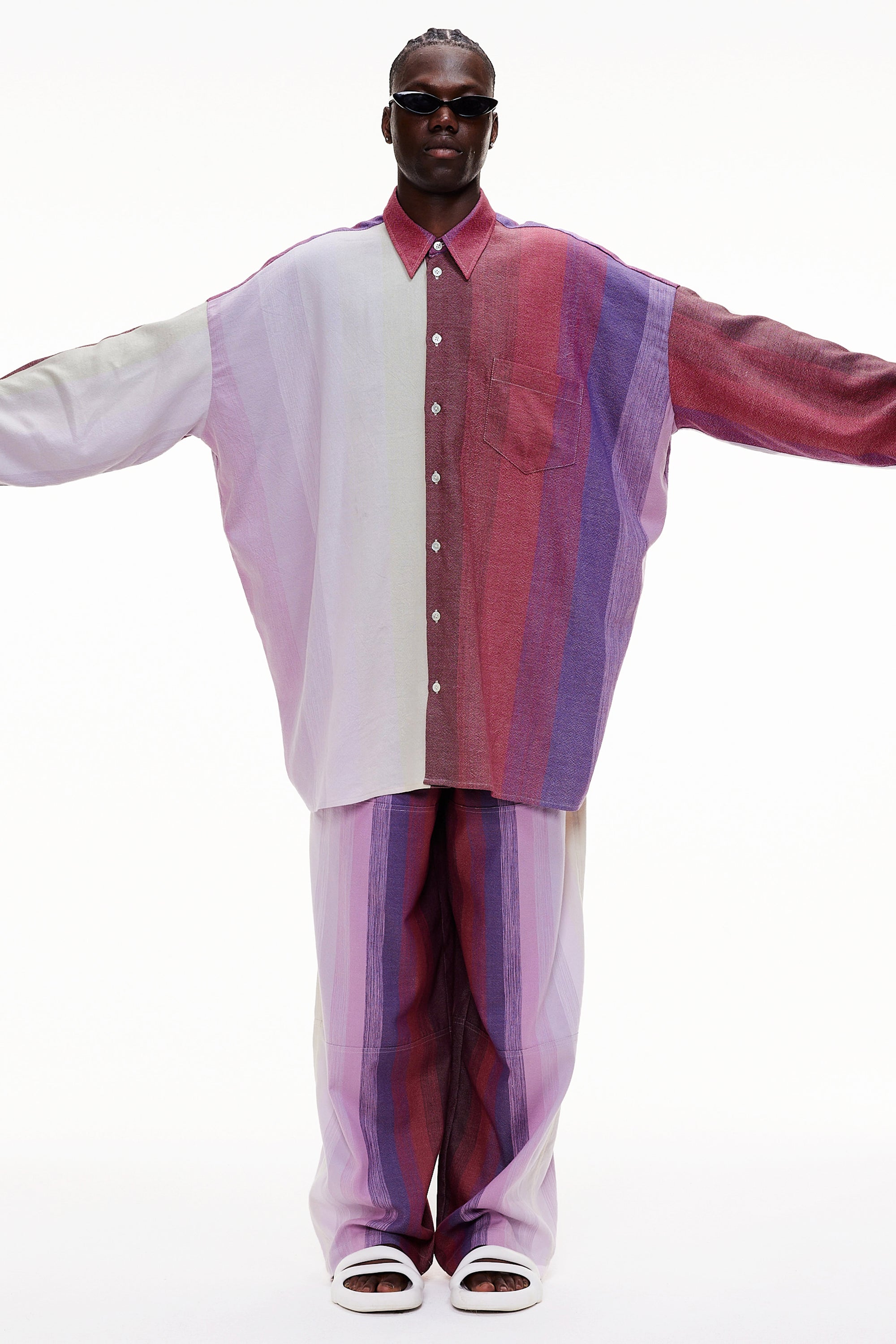 The Oversized Shirt - Stripe 50