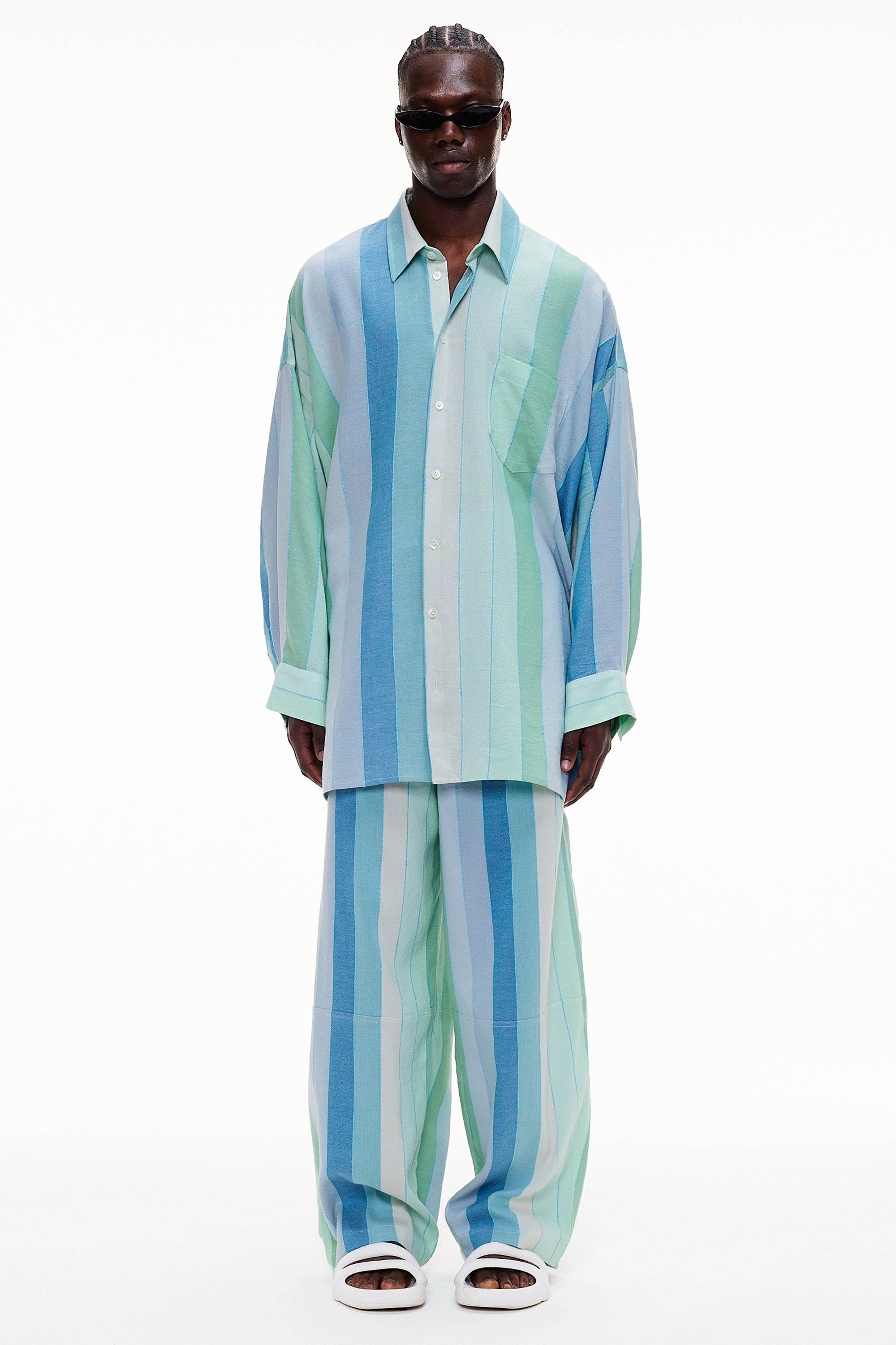 The Oversized Shirt - Stripe 44