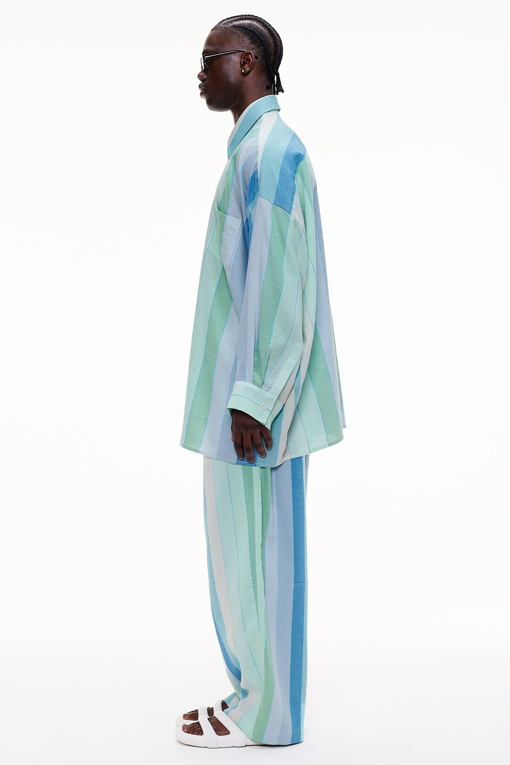 The Oversized Shirt - Stripe 44