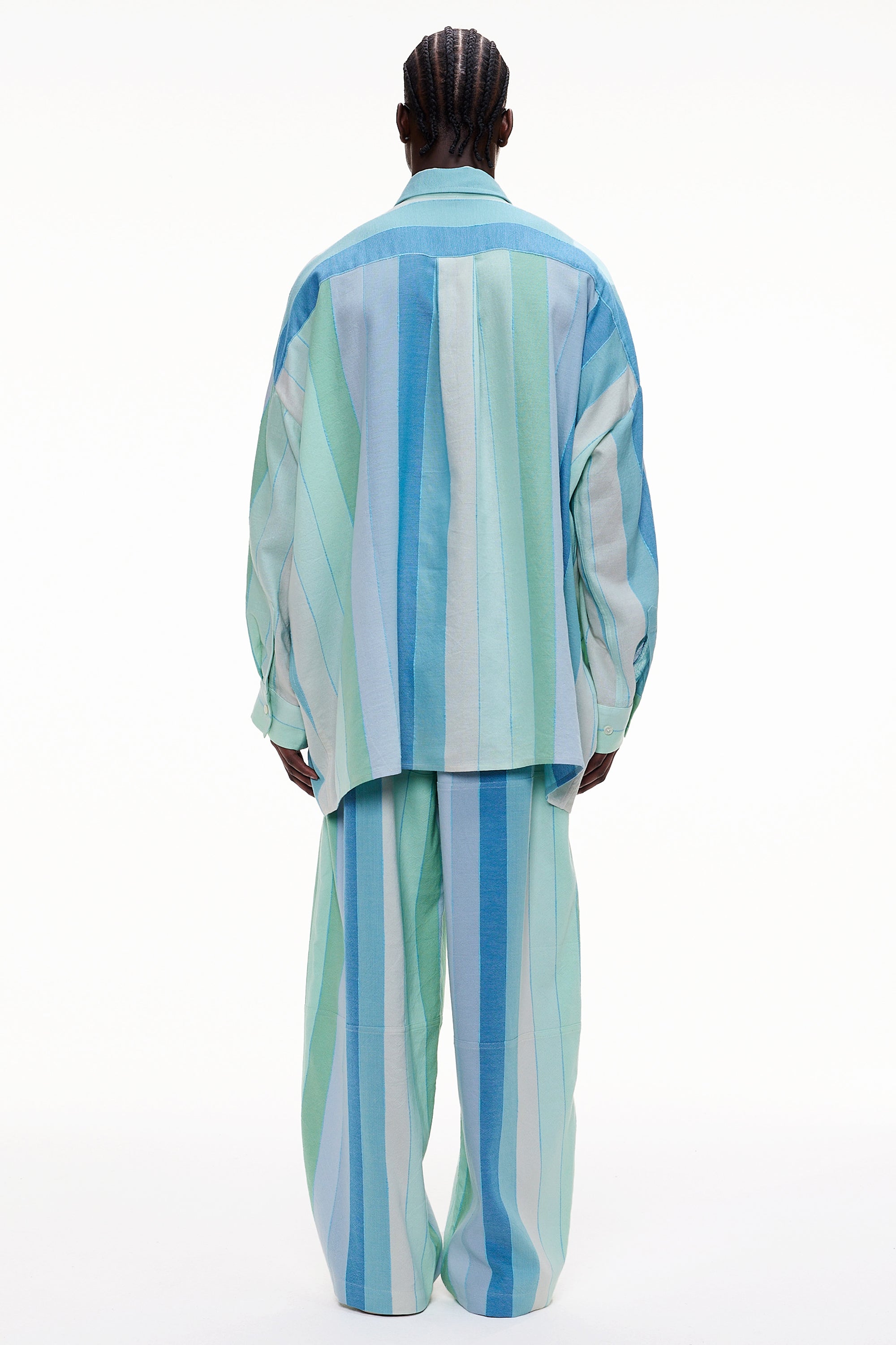 The Oversized Shirt - Stripe 44