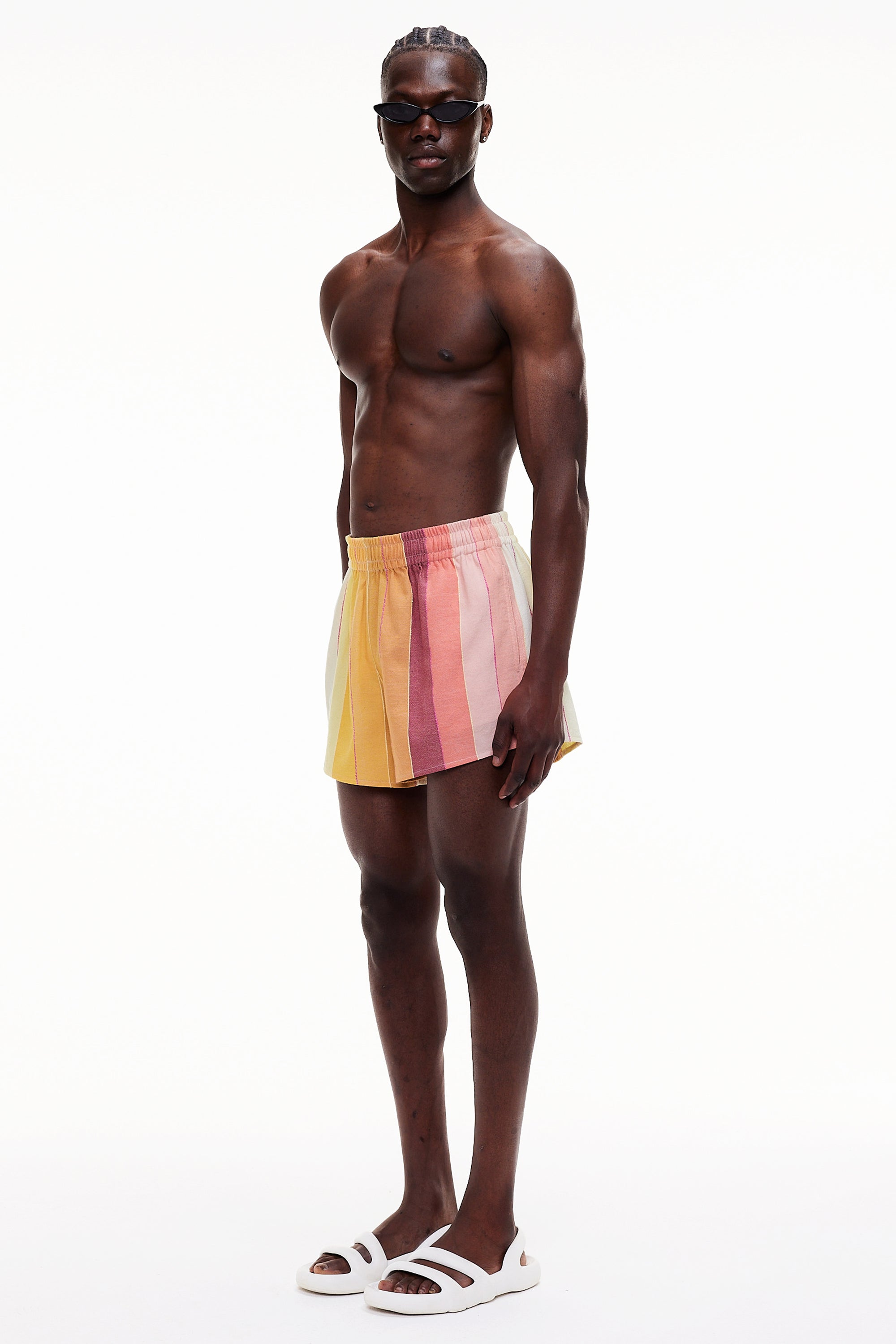 The High Waisted Short - Stripe 79
