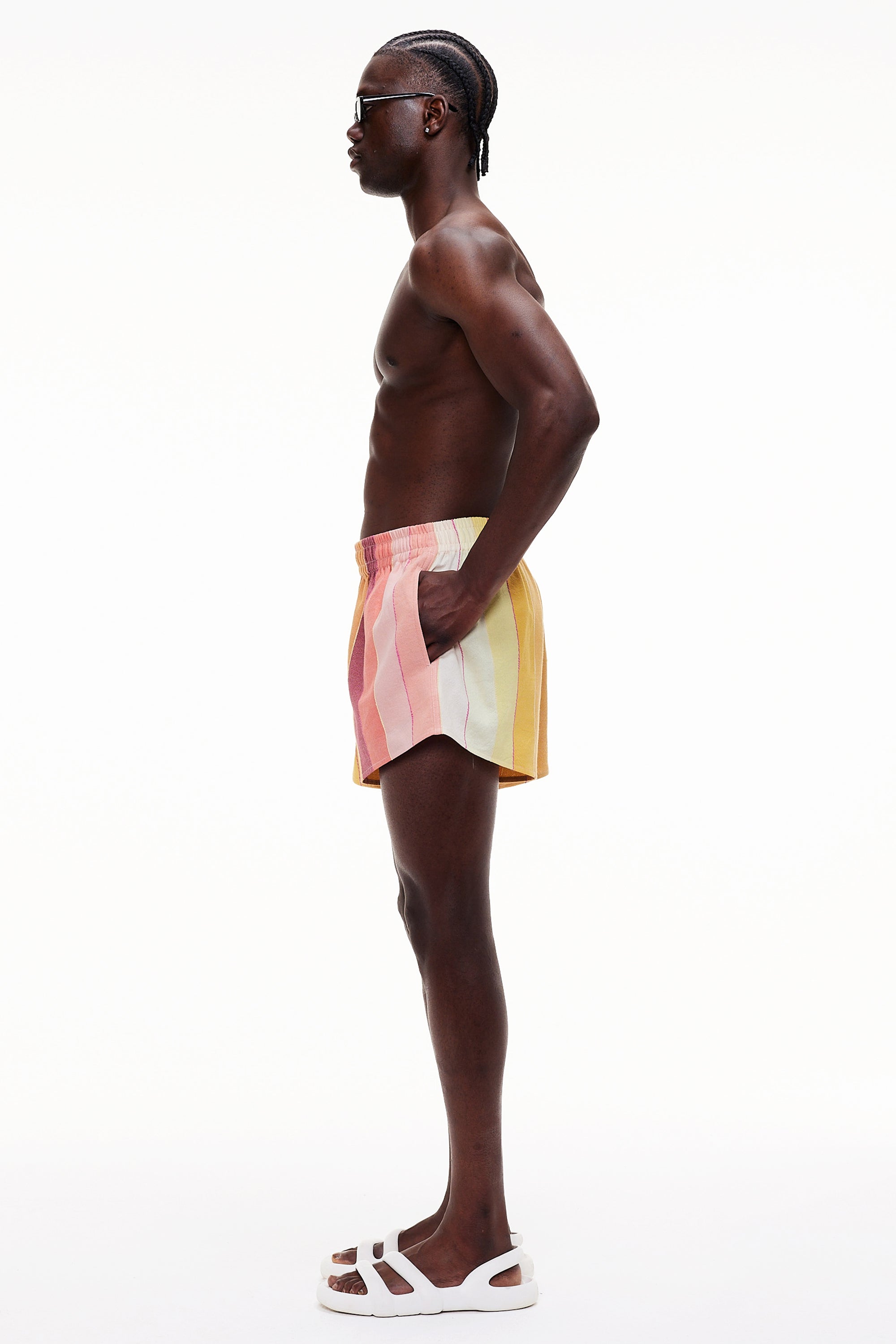 The High Waisted Short - Stripe 79