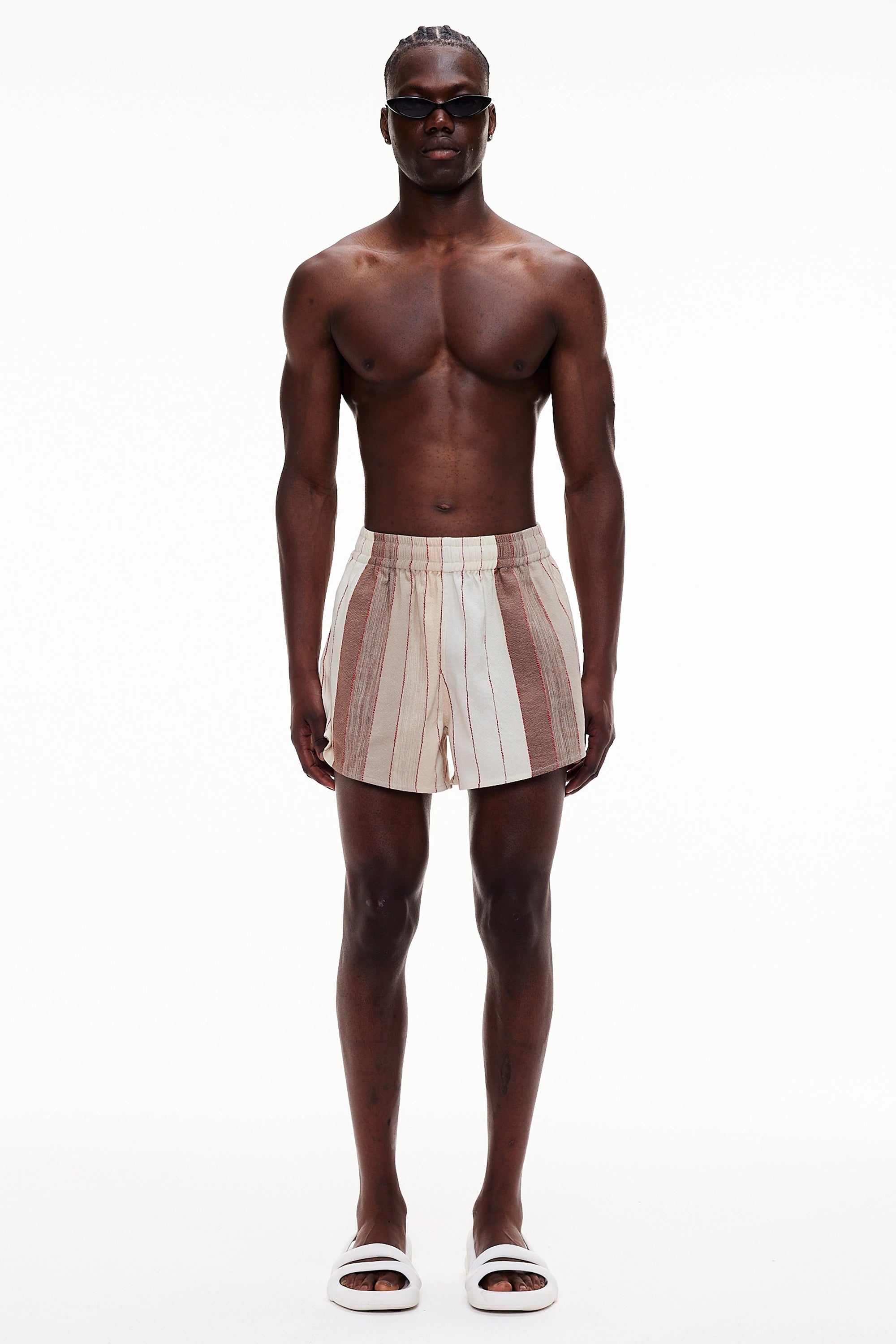 The High Waisted Short - Stripe 2