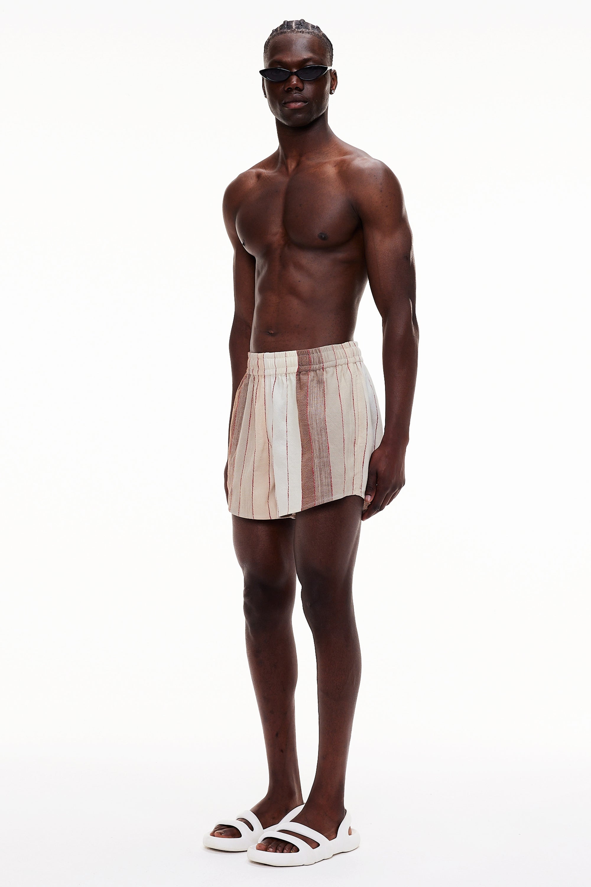 The High Waisted Short - Stripe 2