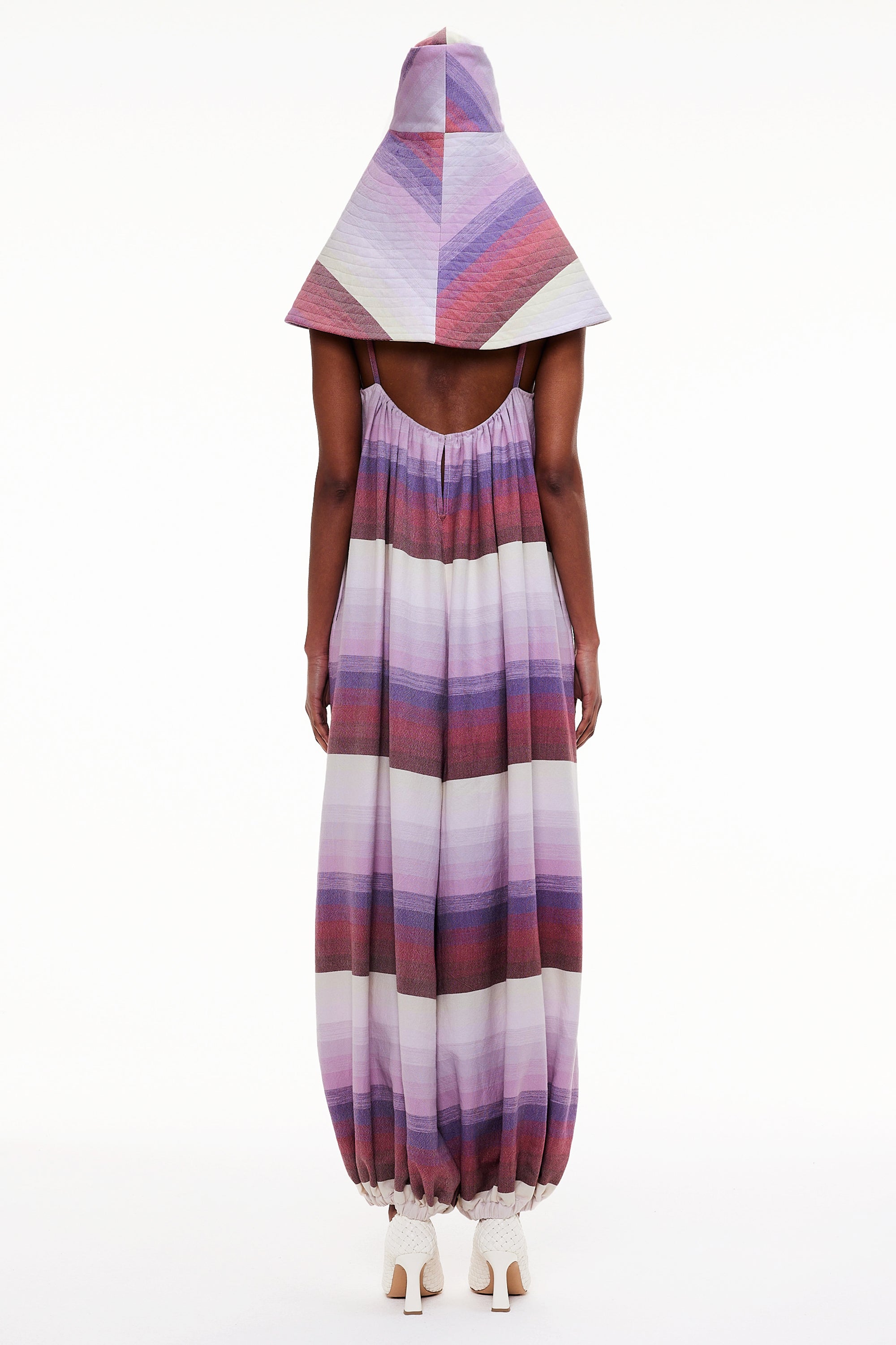 The Pamela Hat - Stripe 52