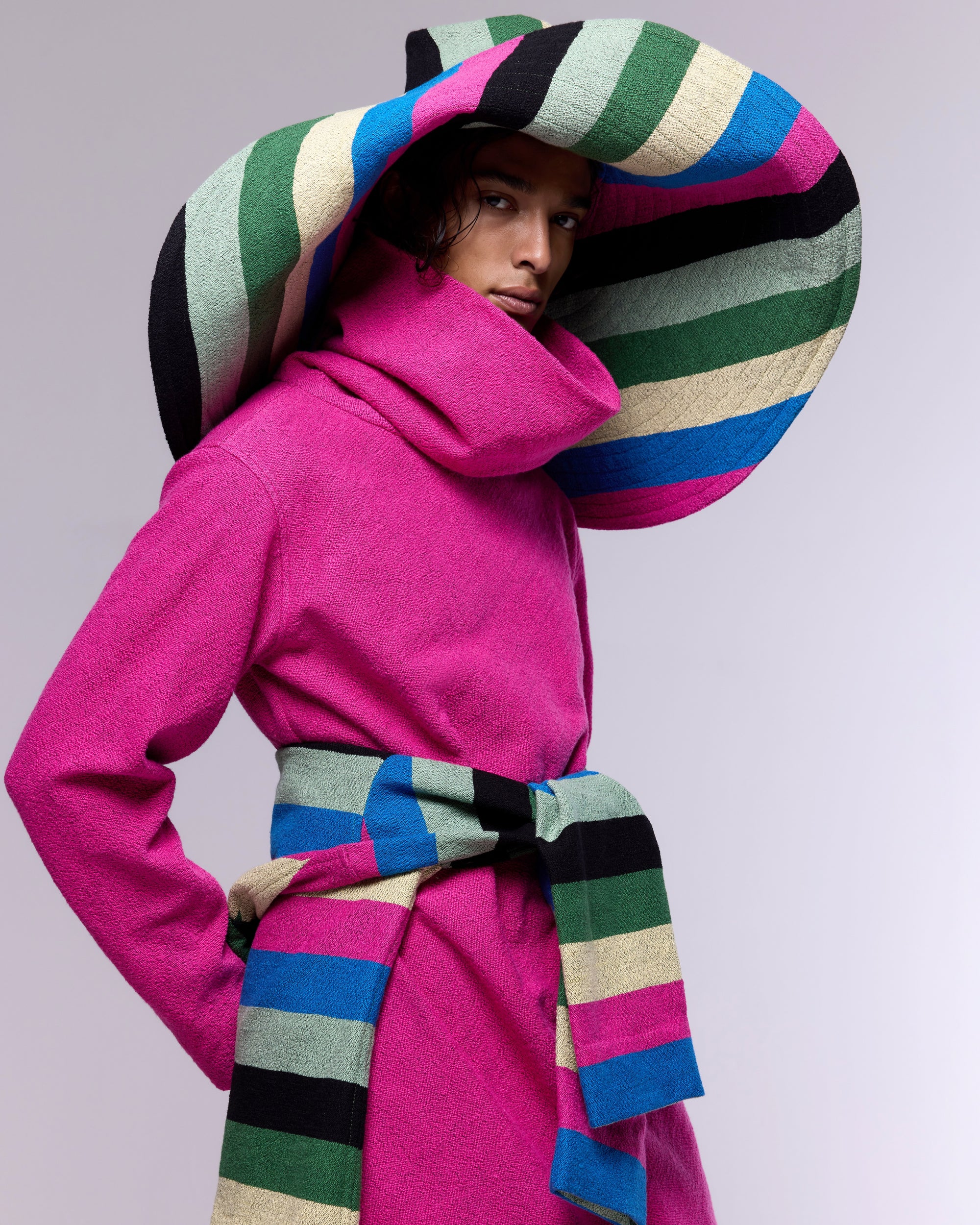 The Pamela Hat : Multicolor Boucle