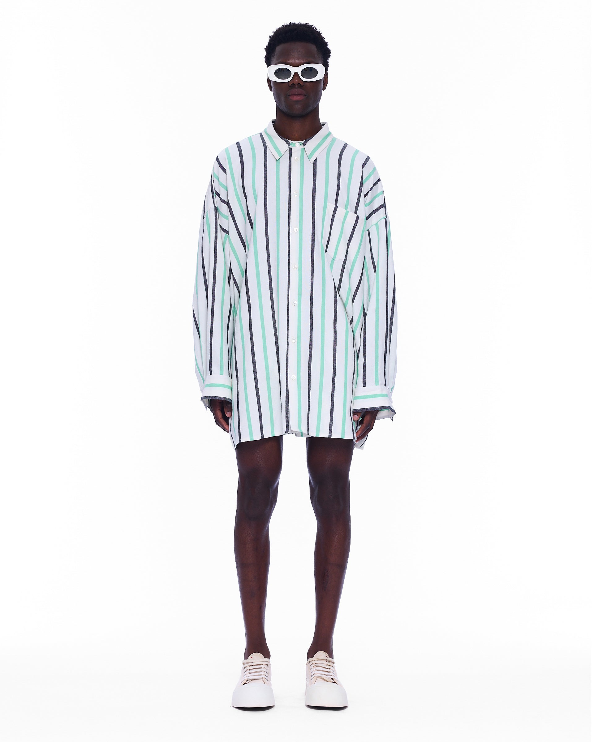 The Oversized Shirt : Stripe 6