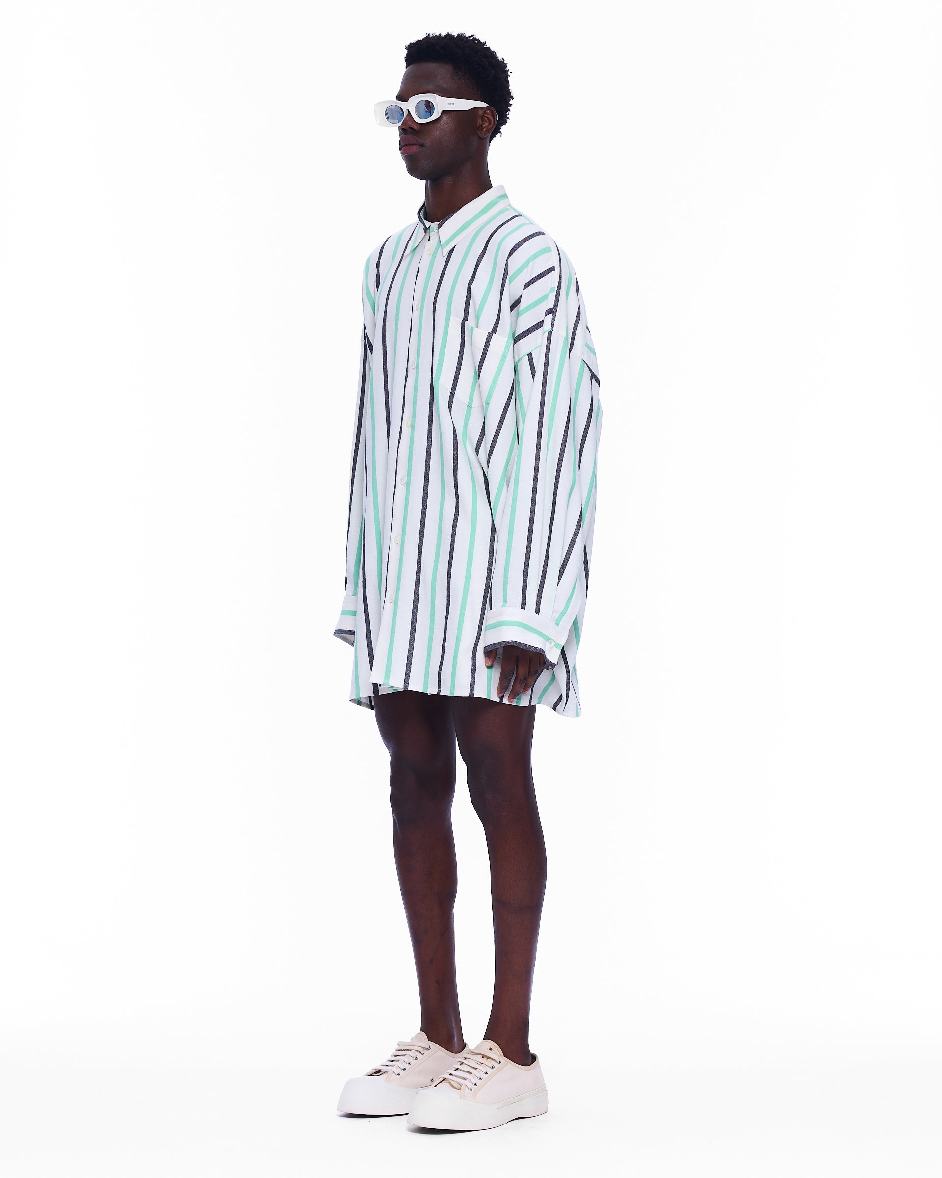 The Oversized Shirt : Stripe 6