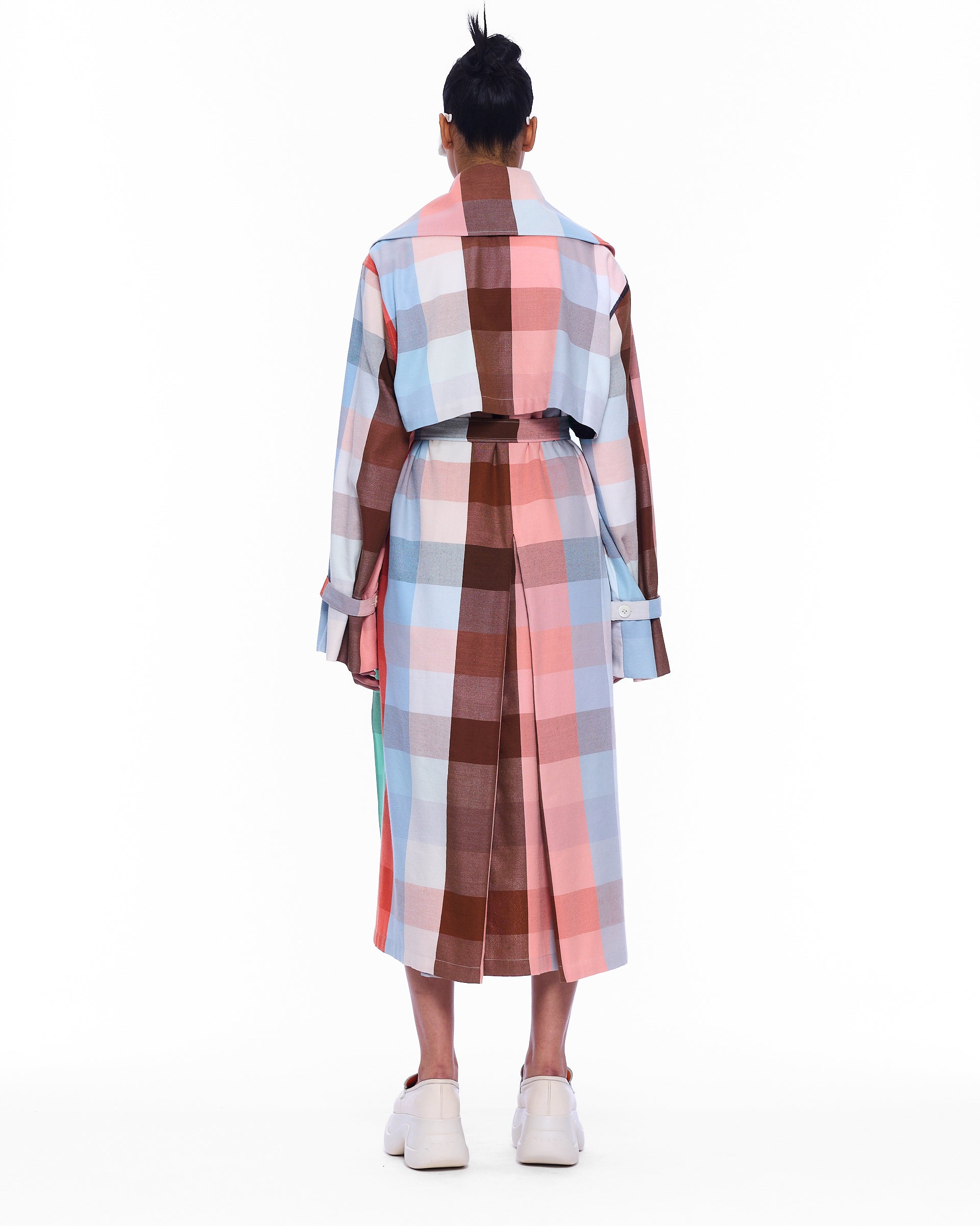 The Trench Shirt Dress : Plaid