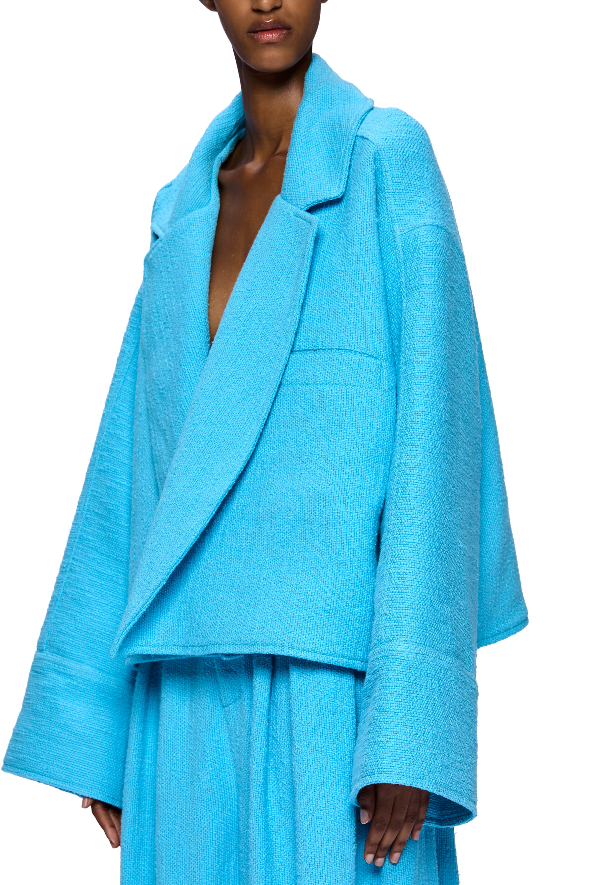 The Cropped Jacket : Blue Ciel Flamme