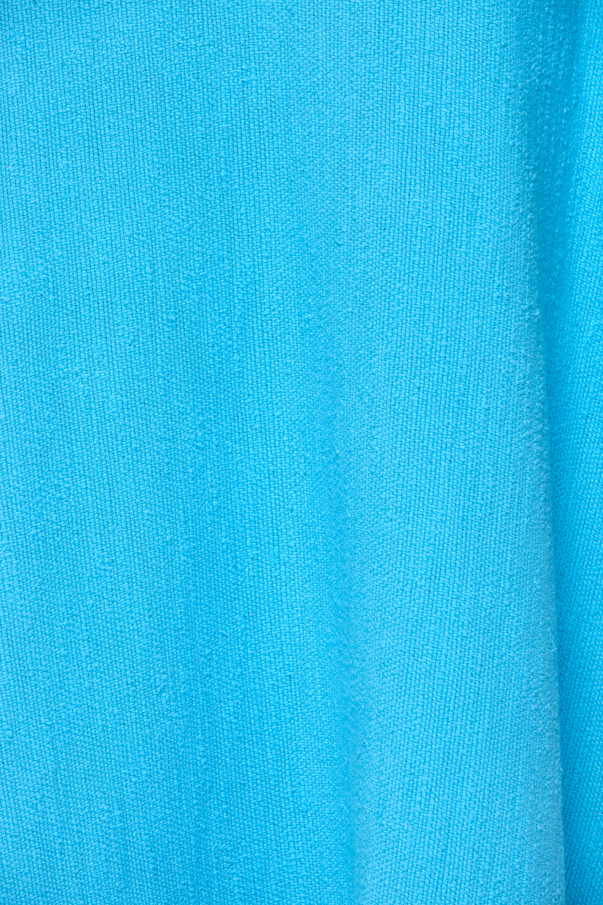 The V-Neck Caftan : Blue Ciel Flamme