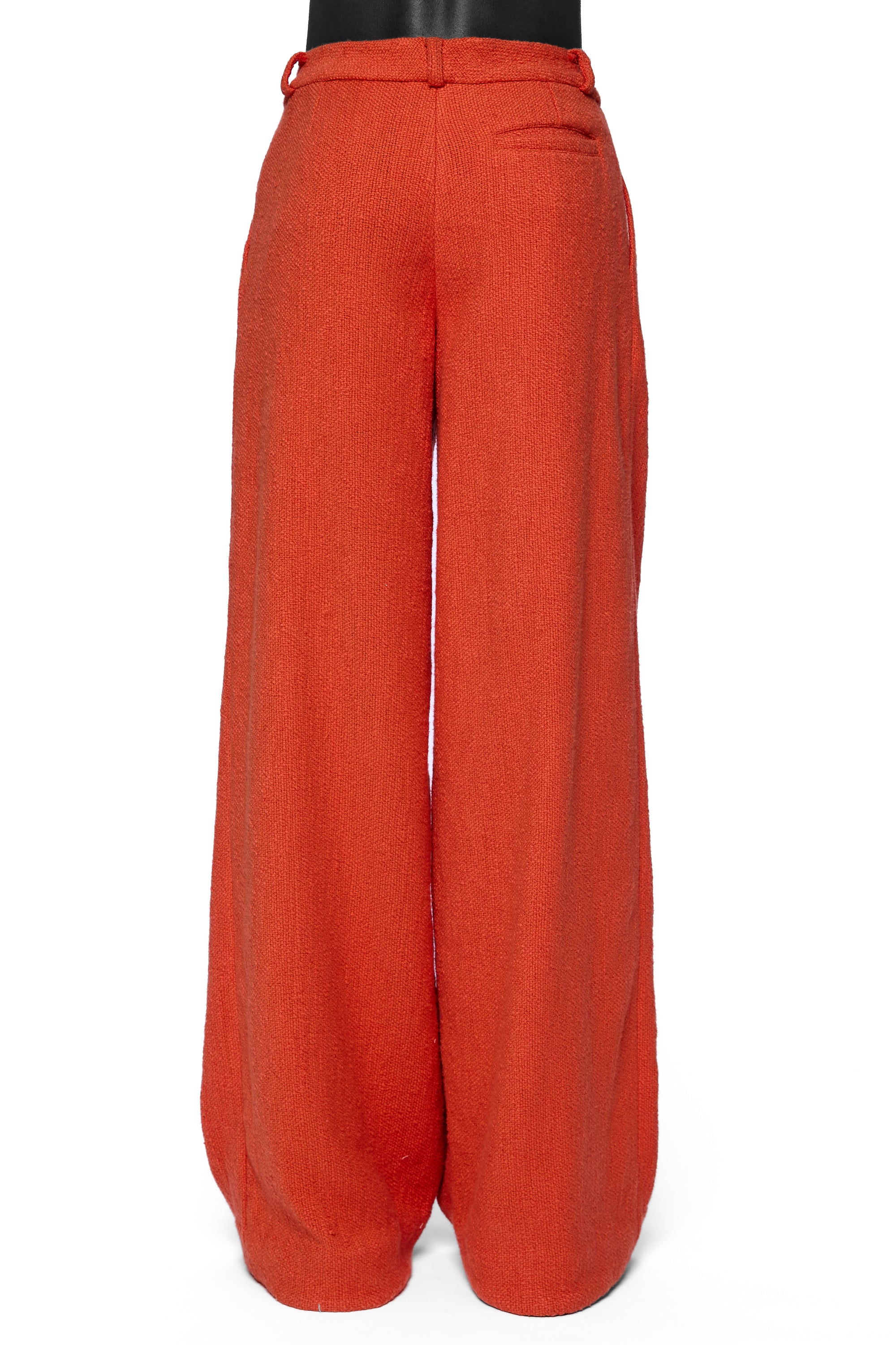 The Trouser : Burnt Orange Flamme