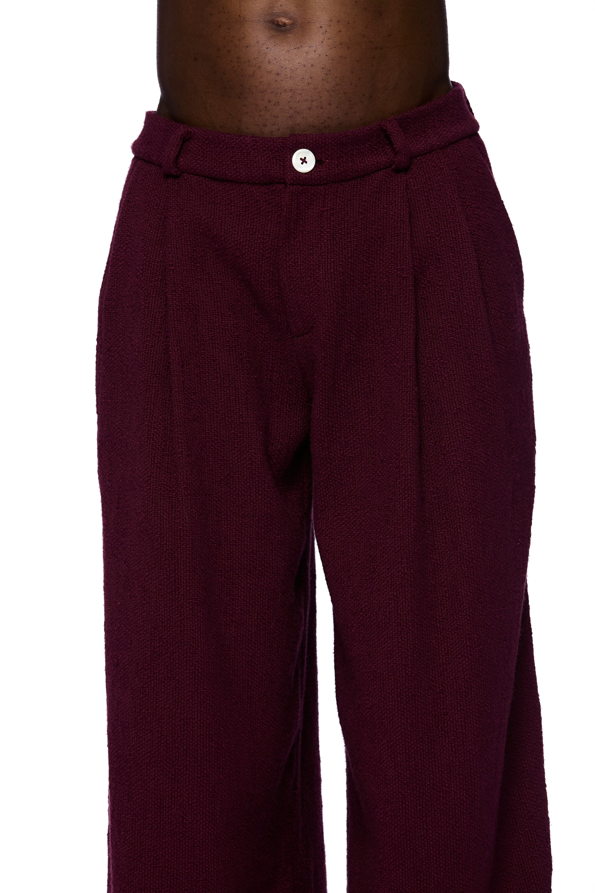 The Trouser : Merlot Flamme