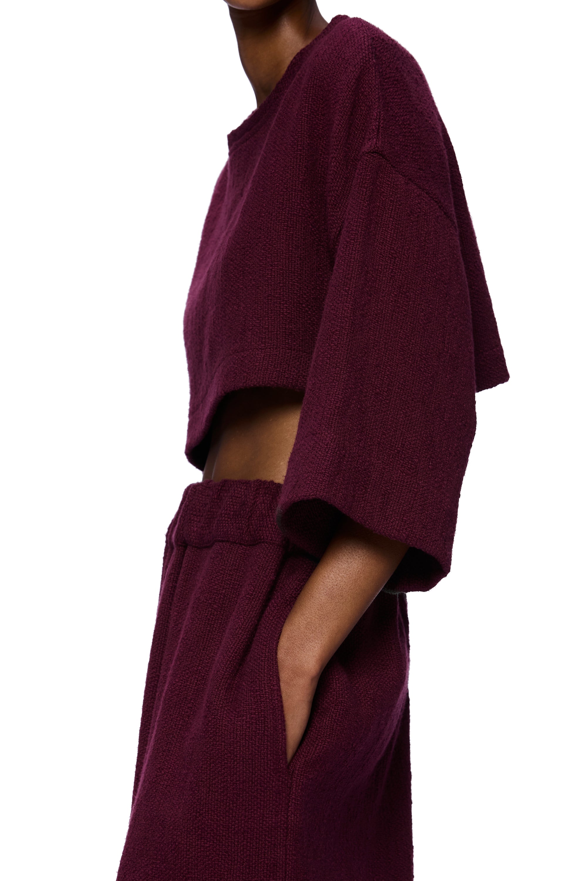 The Palazzo Pant : Merlot Flamme